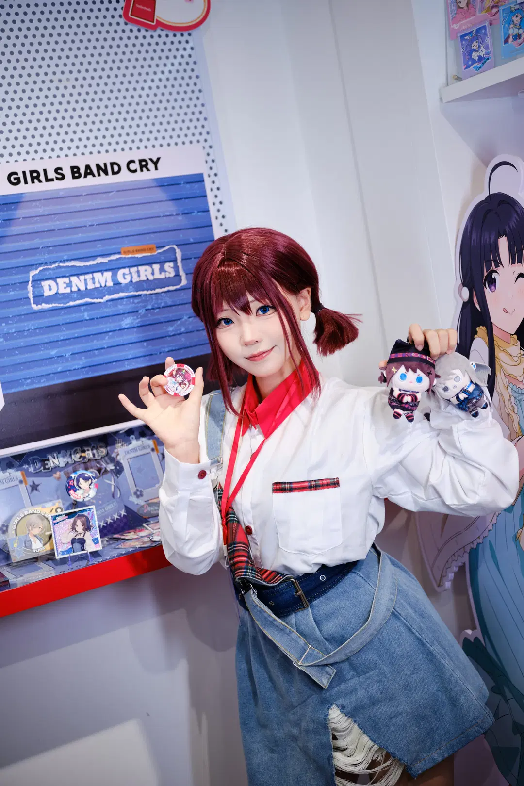 cosplay, 井芹仁菜cos, 河原木桃香cos, 少女哭泣樂隊, 一日店長