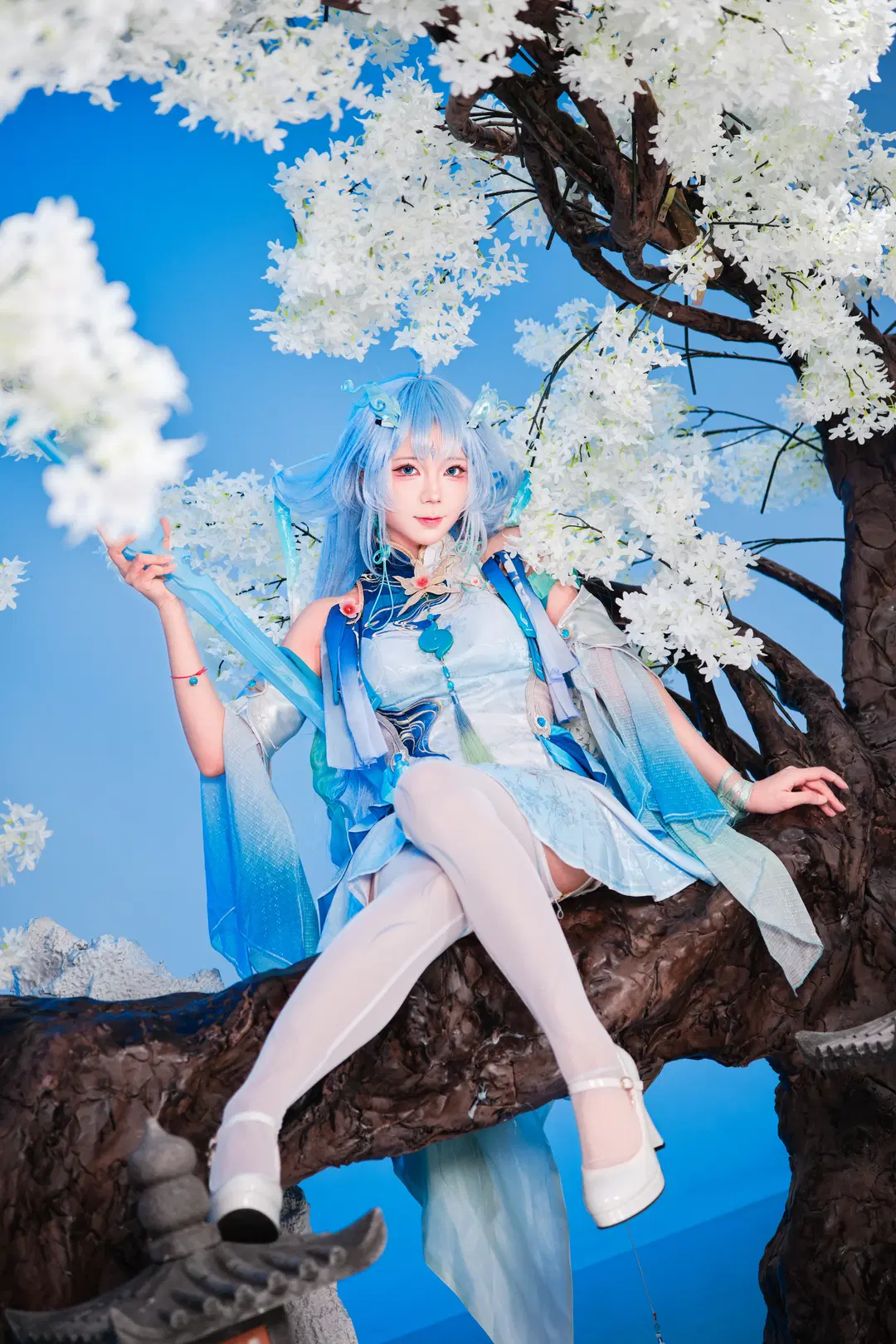 【Qingxiao cosplay】Wuthering Waves Master Qingxiao Online: Practicing Martial Arts in Horse Stances by GOODLUCK好兆头 - Image 10