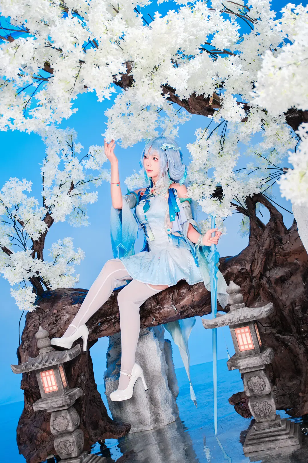 【Qingxiao cosplay】Wuthering Waves Master Qingxiao Online: Practicing Martial Arts in Horse Stances by GOODLUCK好兆头 - Image 11