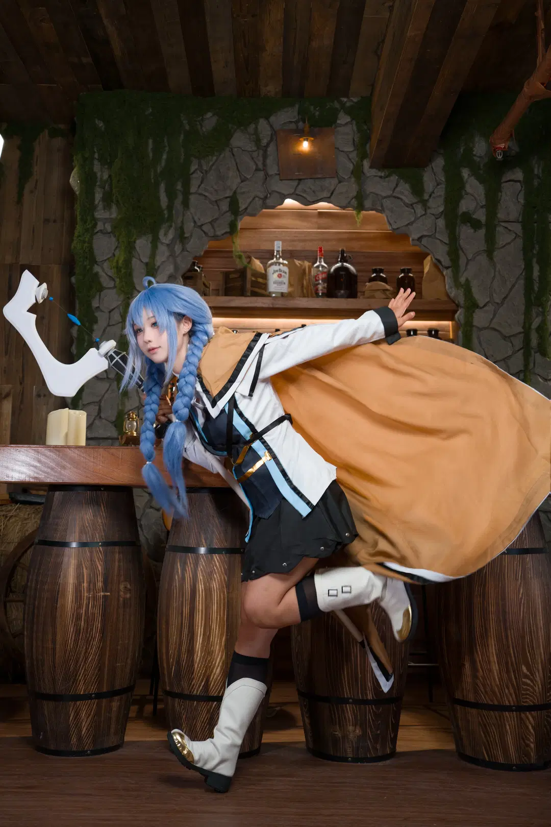 [Roxy cosplay] The Magician from Mushoku Tensei: Jobless Reincarnation Tavern Encounter by Yui - Image 6