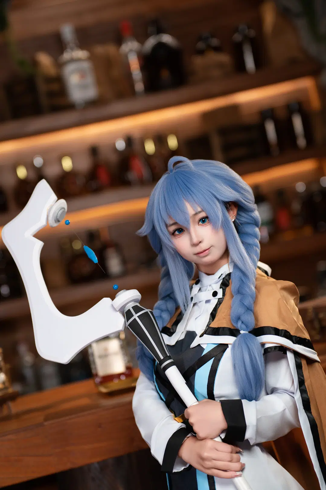 [Roxy cosplay] The Magician from Mushoku Tensei: Jobless Reincarnation Tavern Encounter by Yui - Image 8