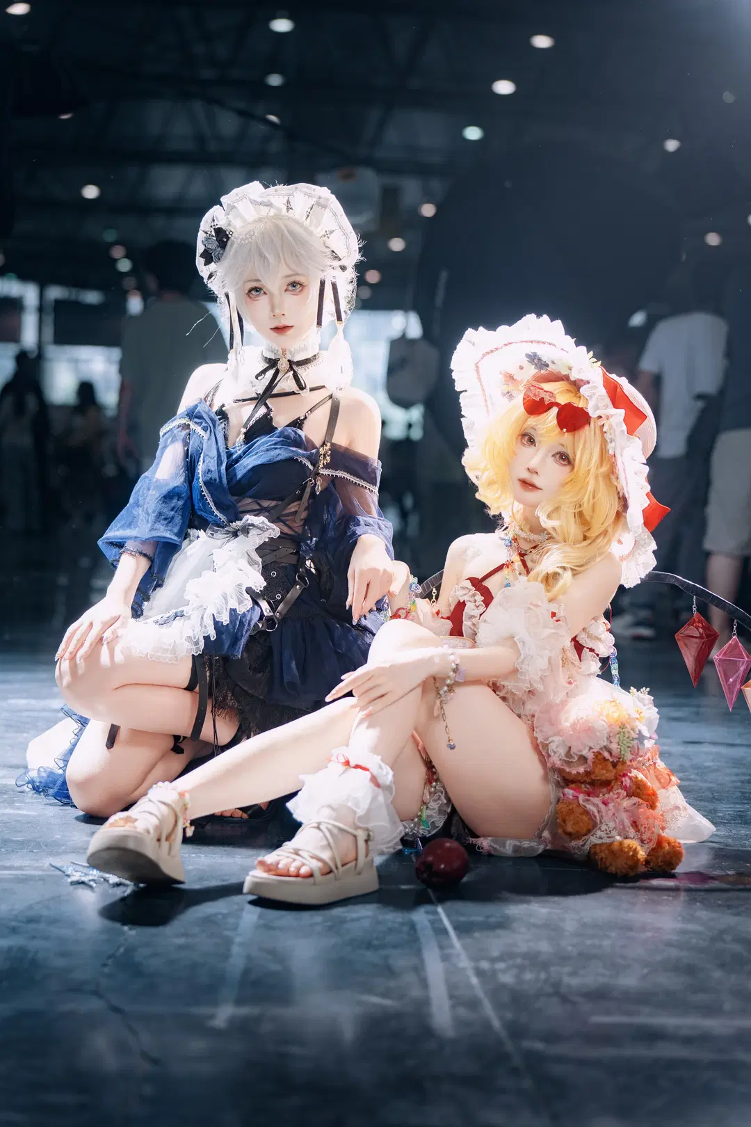 [Flandre Scarlet Cosplay] Touhou Project Red and blue duo Convention photos record by 另一个岁岁 - Image 5