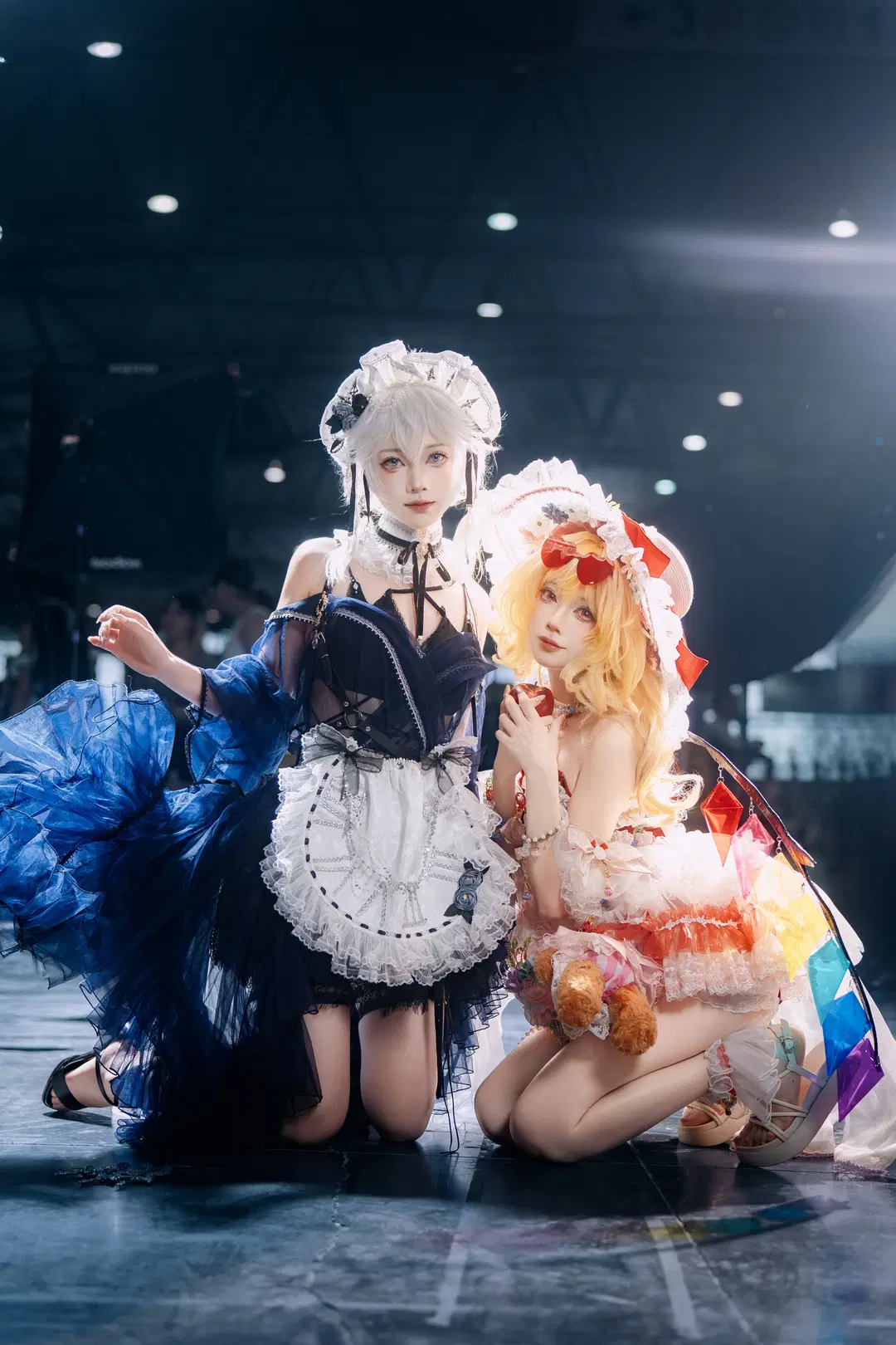 [Flandre Scarlet Cosplay] Touhou Project Red and blue duo Convention photos record by 另一个岁岁 - Image 7