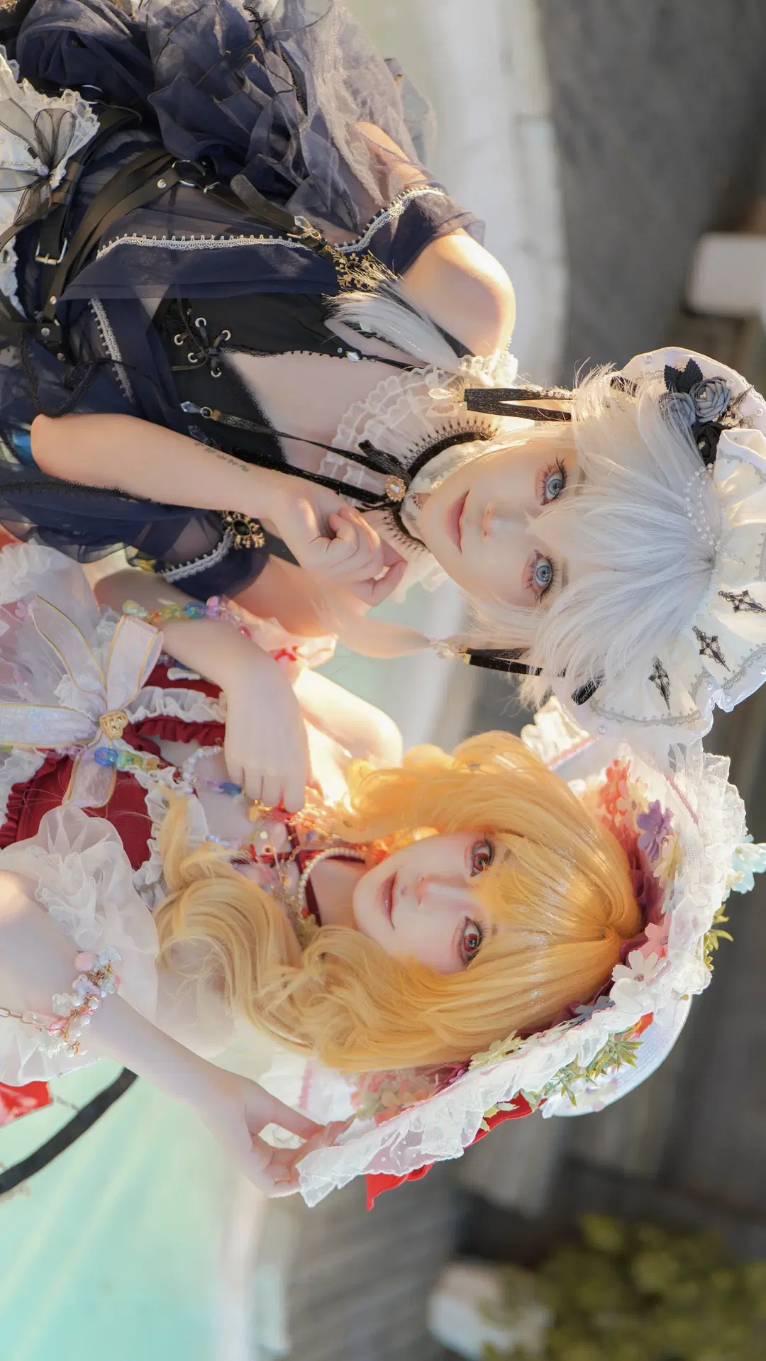 东方project, 东方二设, 十六夜咲夜cos, 芙兰朵露cos, 洛丽塔洋装