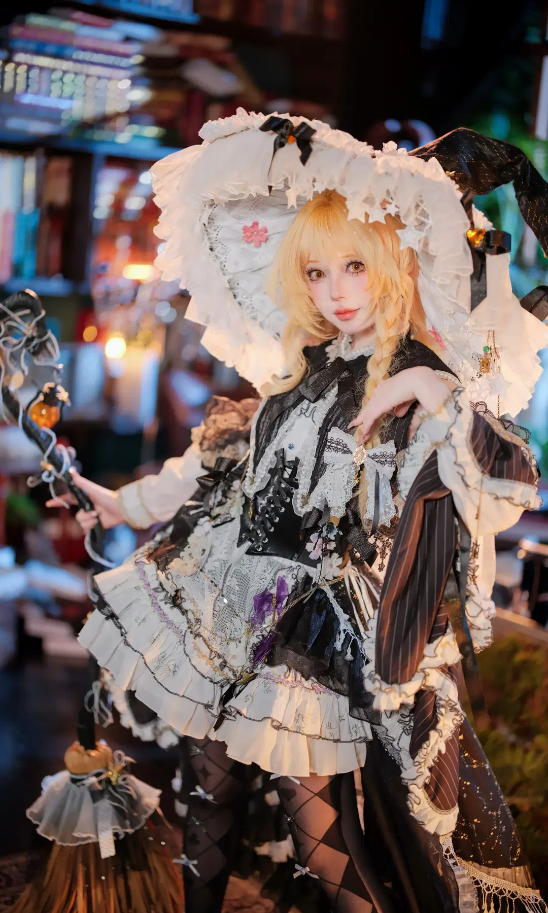 【雾雨魔理沙cos】东方project黑白魔法使的二设诠释 - 另一个岁岁 - 第4张