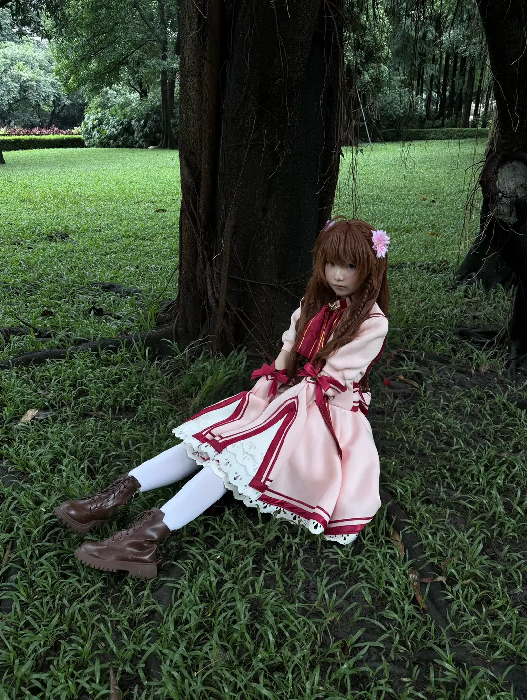 白絲, 雨天外景, 神戶小鳥cos, Lolita洋裝, 罰抄