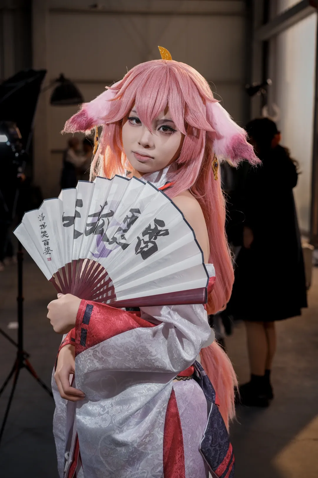 原神, cosplay, 场照, 漫展返图, 八重神子cos