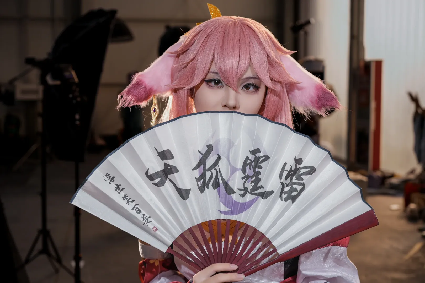 原神, cosplay, 场照, 漫展返图, 八重神子cos - 第3张