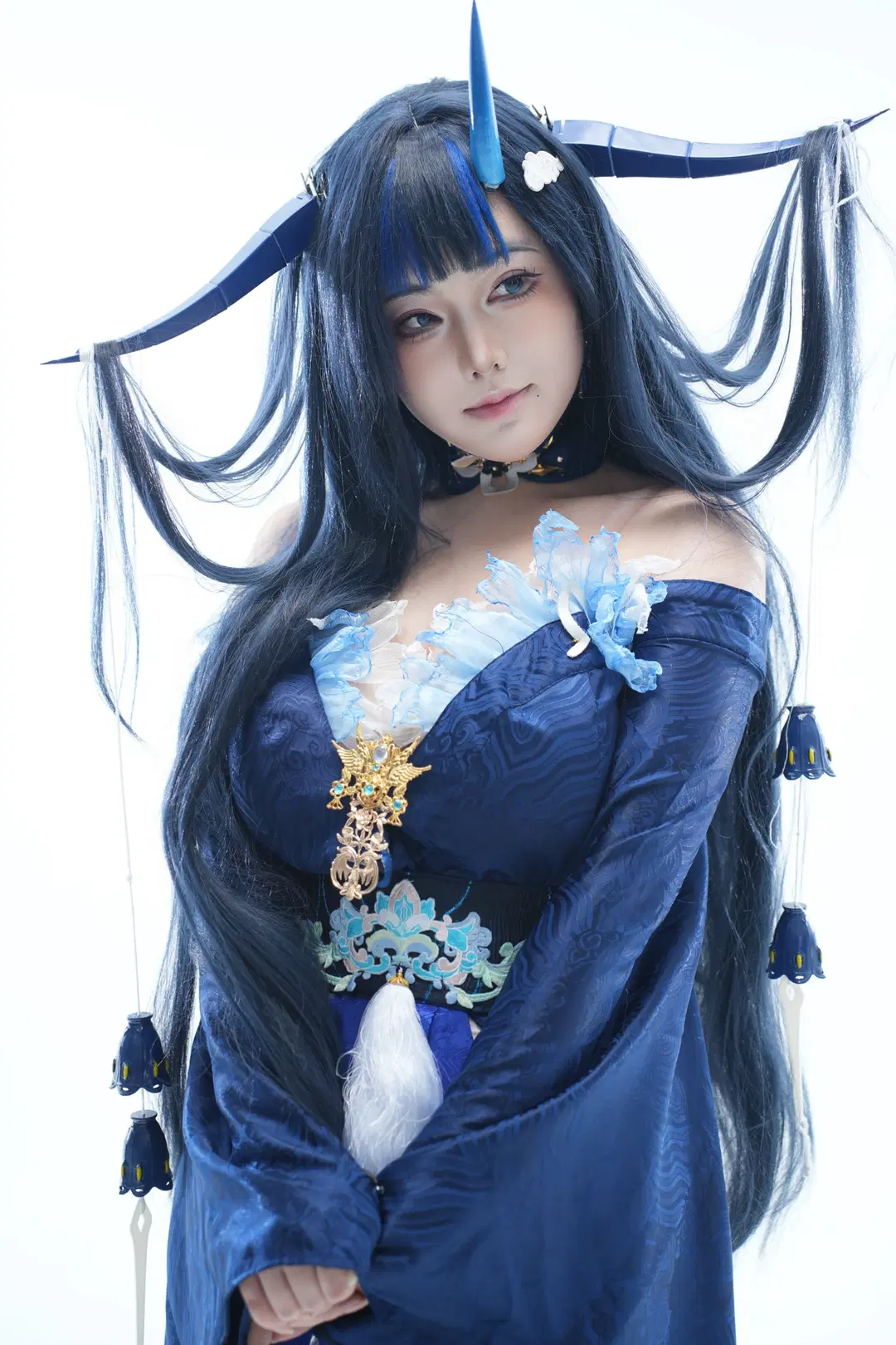 【雲龍cos】碧藍航線雲龍，藍白交織的海洋幻想 - 北鸢 - 第3張