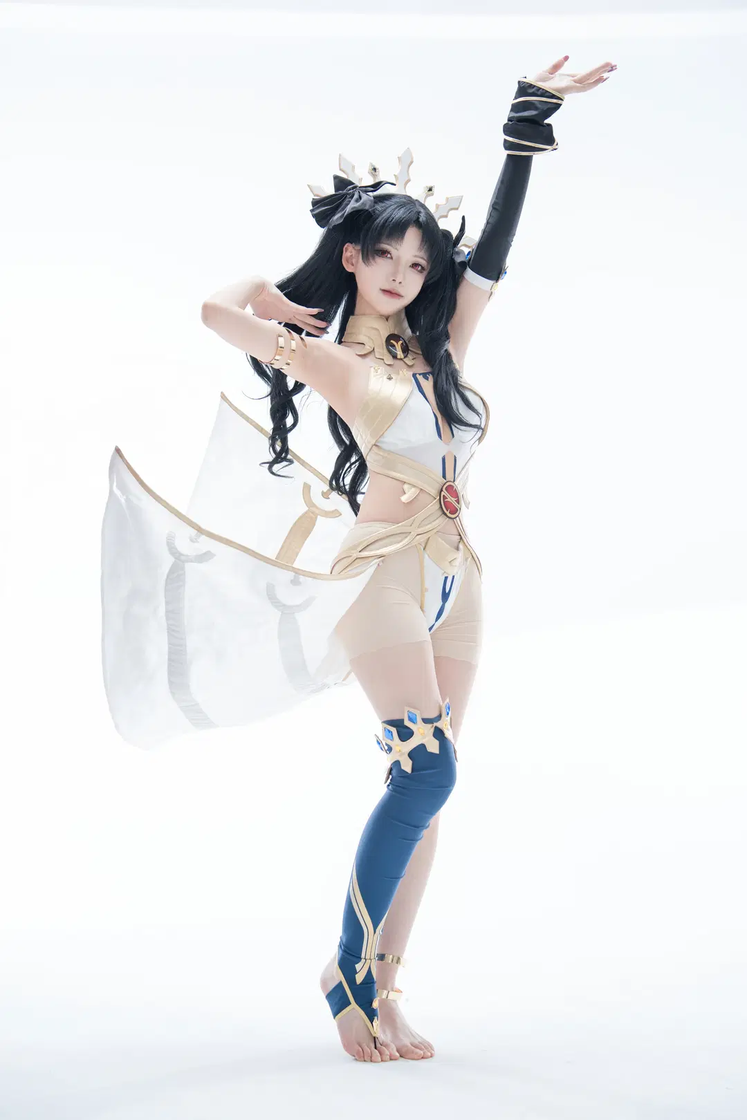 Fate/Grand Order, 二次元cosplay, 伊什塔尔cos, 型月, 丝袜