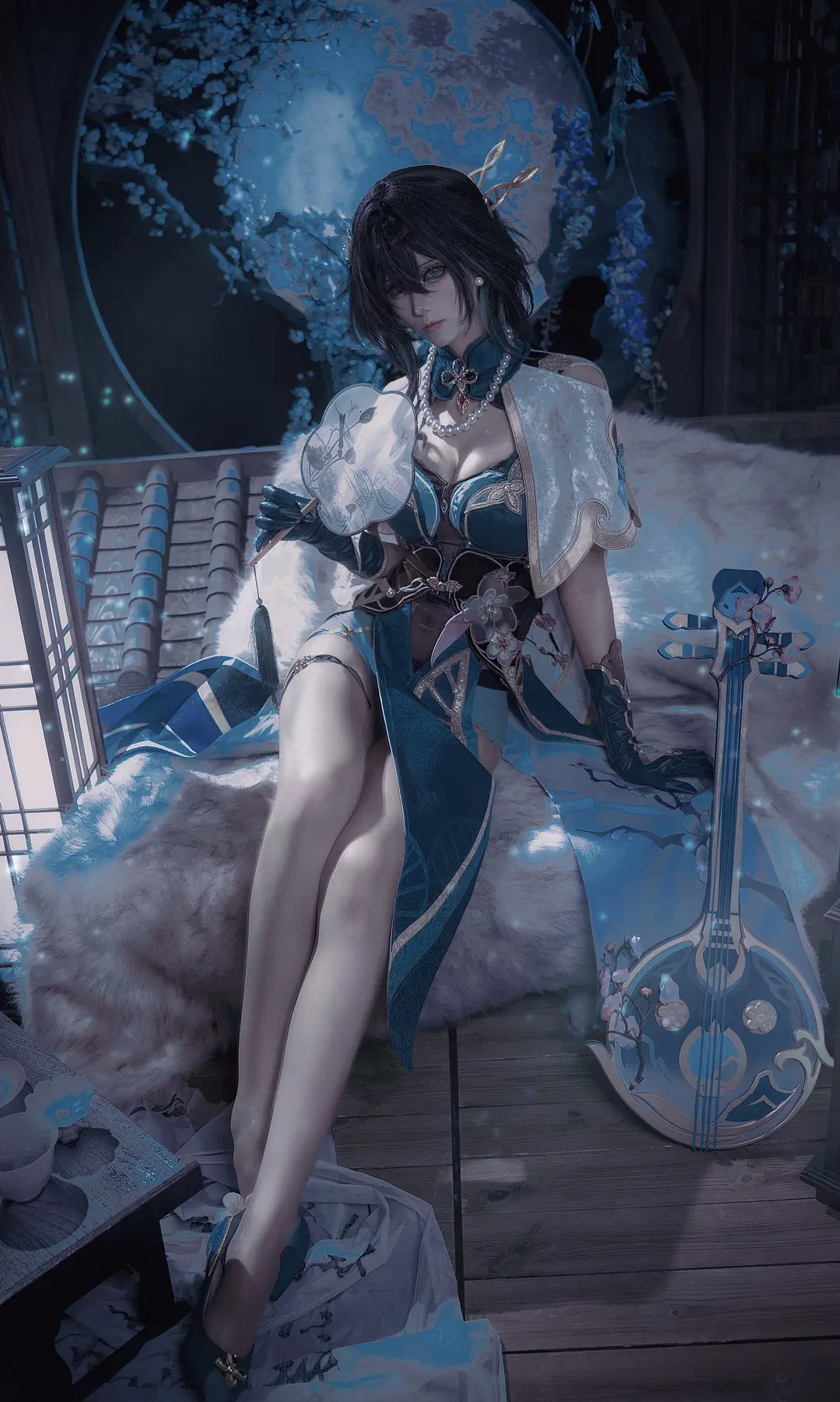 崩壞星穹鐵道, 二次元cosplay, 阮梅cos, 國風旗袍, 遊戲角色扮演