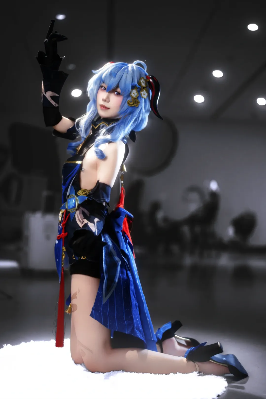 二次元, 原神, 甘雨cos, 漫展返图, 旗袍cos - 第1张