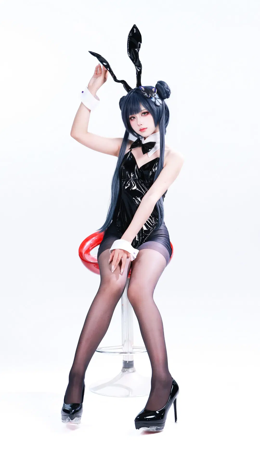 【キサキ コスプレ】『ブルーアーカイブ』キサキのバニーガール姿・撮影記録 - 望眠 - 3枚目