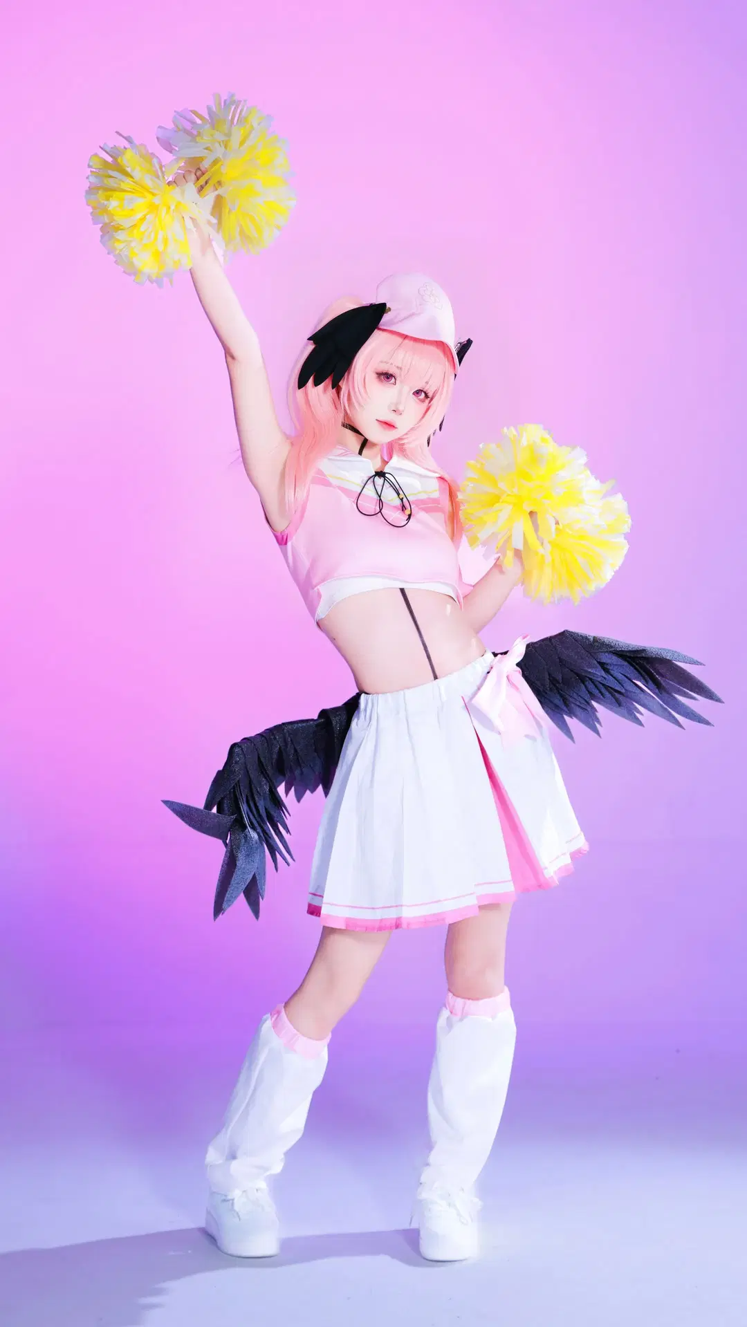 二次元, cosplay, 蔚蓝档案, 下江小春cos, 啦啦队