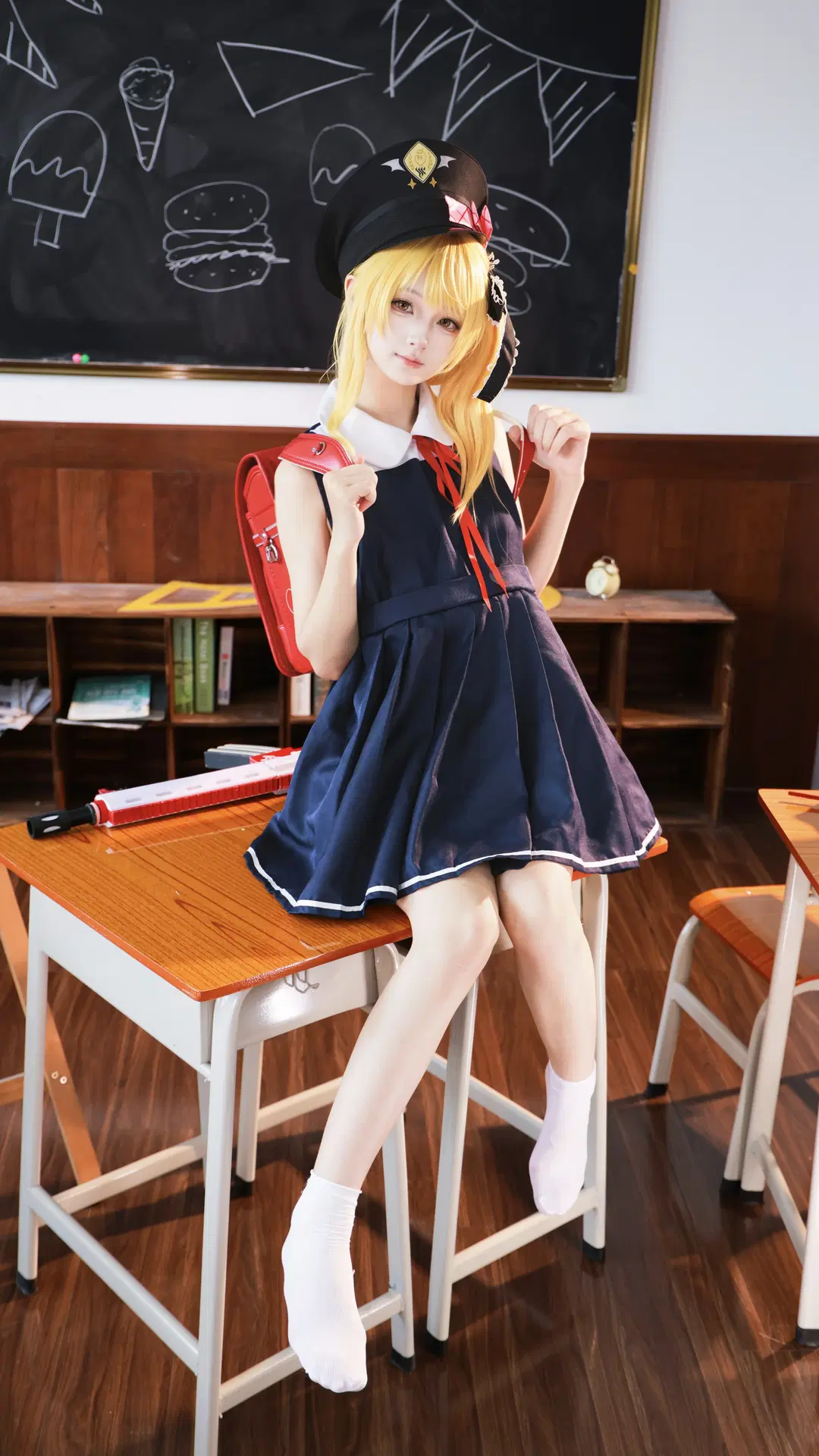 ブルーアーカイブ, 丹花イブキ コスプレ, 二次元コスプレ, 教室コスプレ, 可愛い系コスプレ