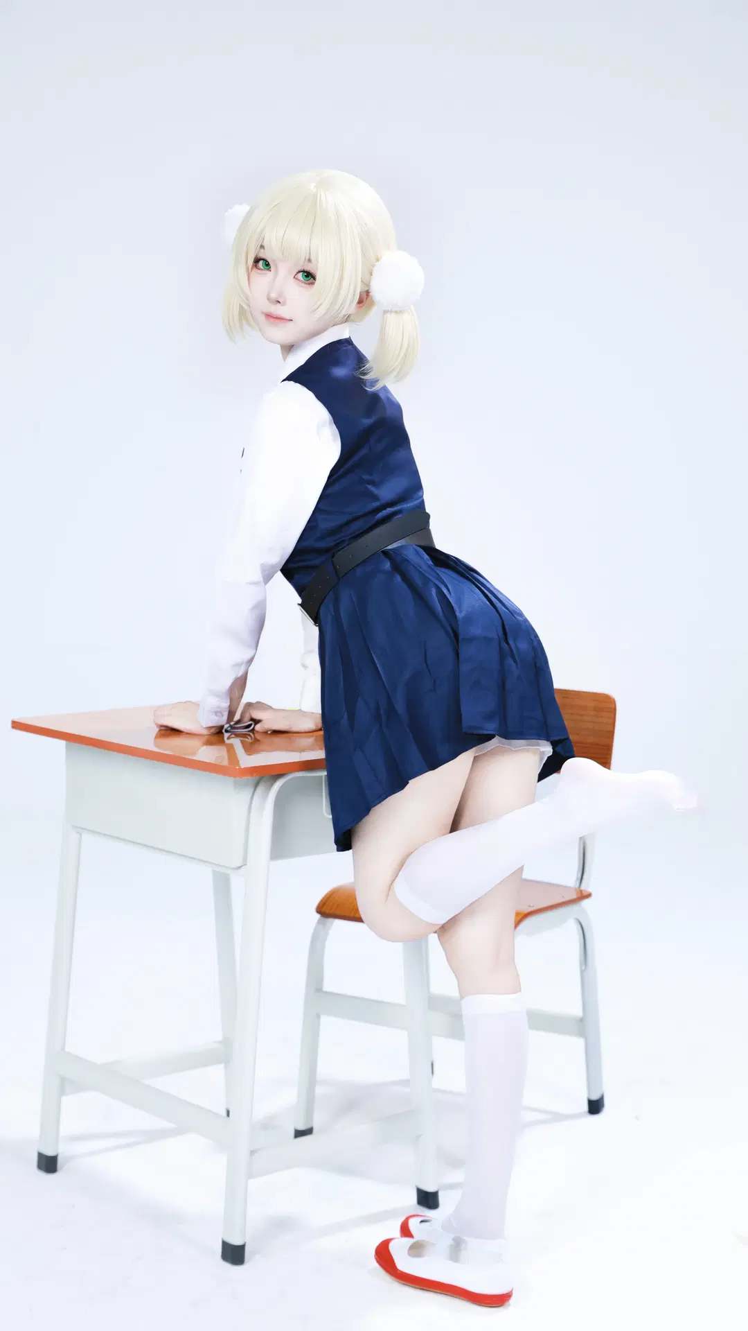 二次元, cosplay, 白丝, 时雨羽衣cos, 萝莉神的安魂曲