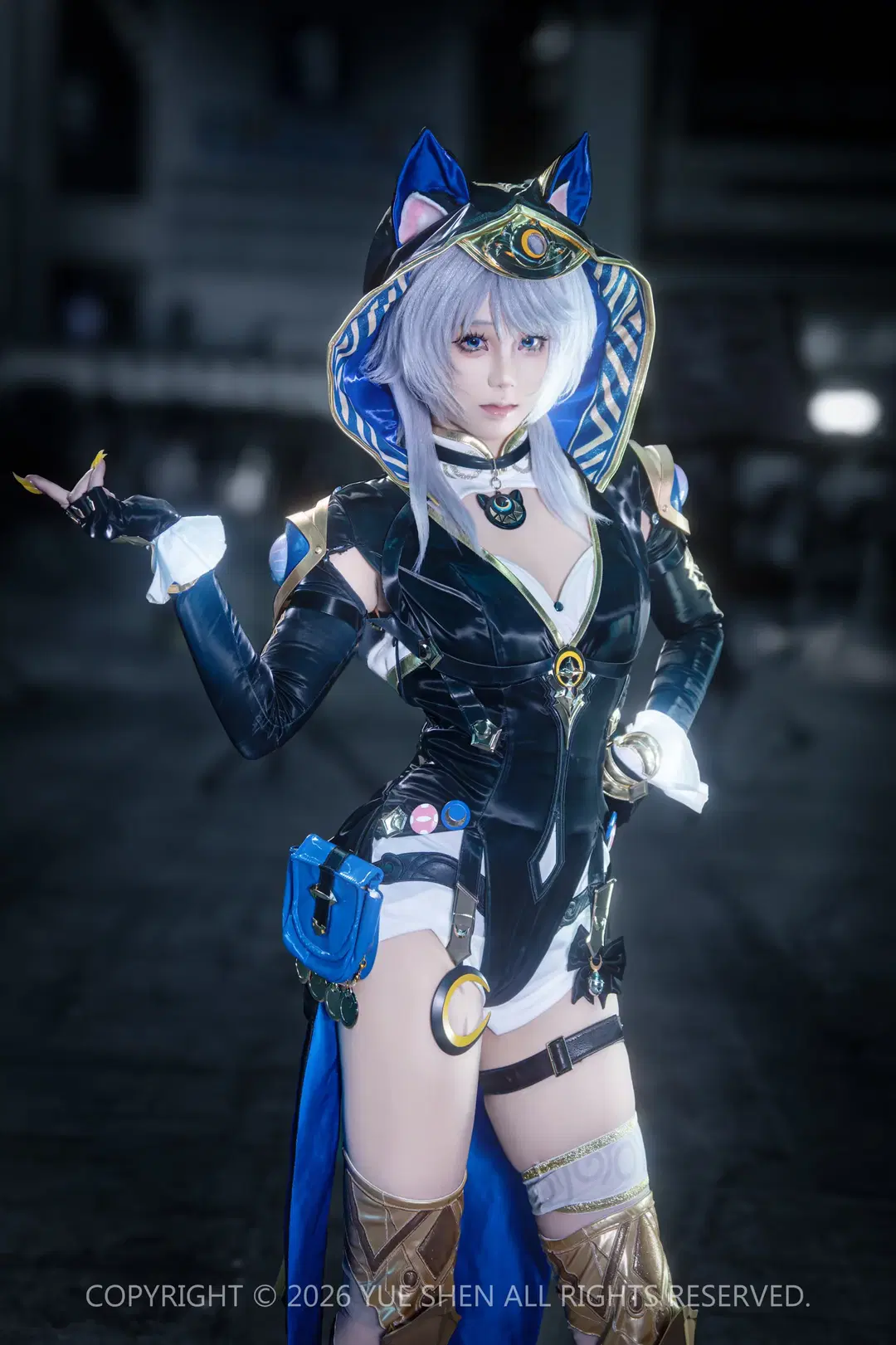 セファリア コスプレ：崩壊：スターレイルのジャズ・ノーブル・キャット - 月下神兮 - 2枚目