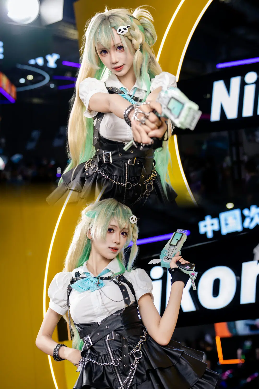 【琳奈cos】BW尼康展台的帅气机能风少女 - 随风旋律 - 第8张