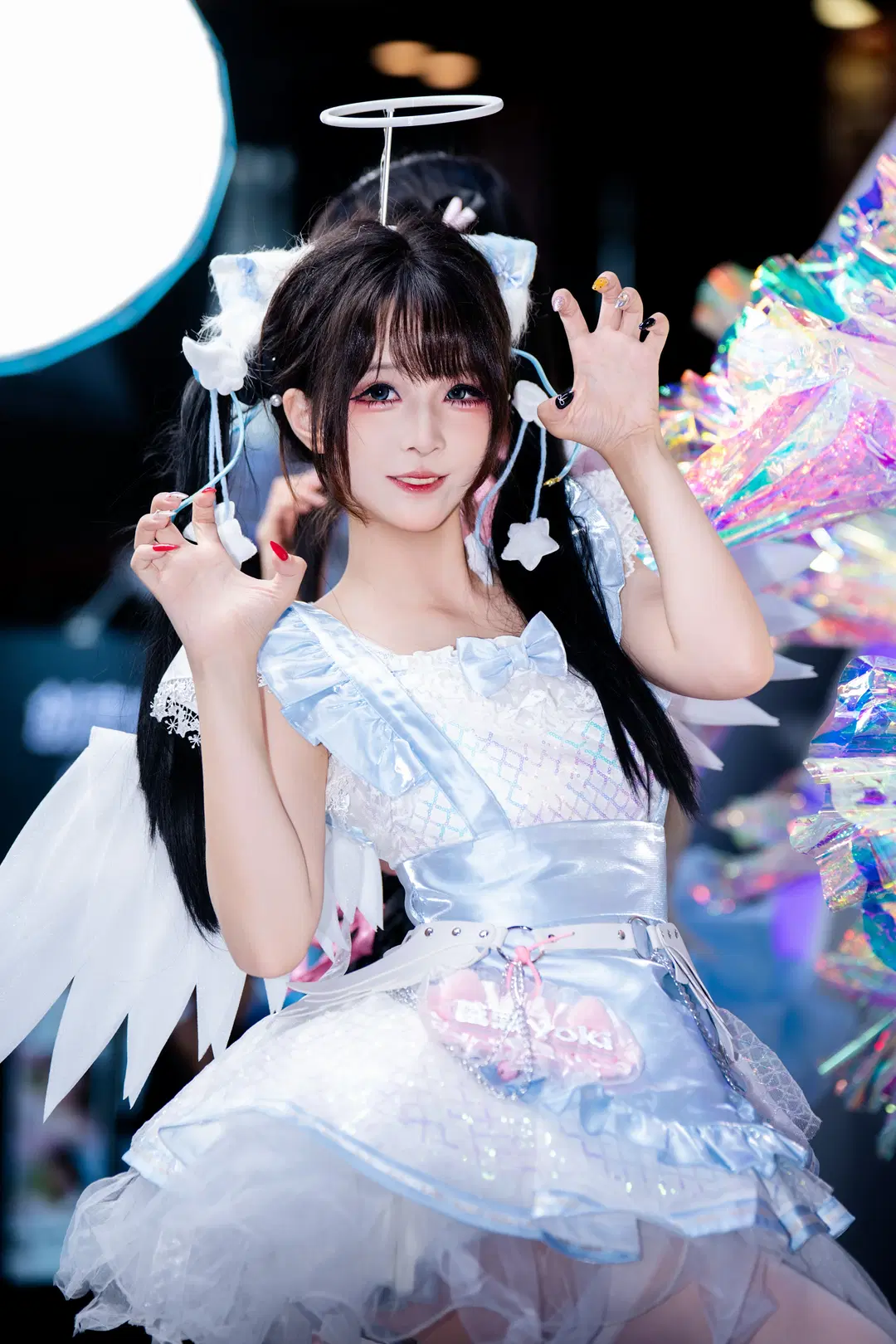 Elf Maid Look at the ChinaJoy Sony Booth: Black and Purple Gothic Style Looks Stunning on Camera by 随风旋律 - Image 8