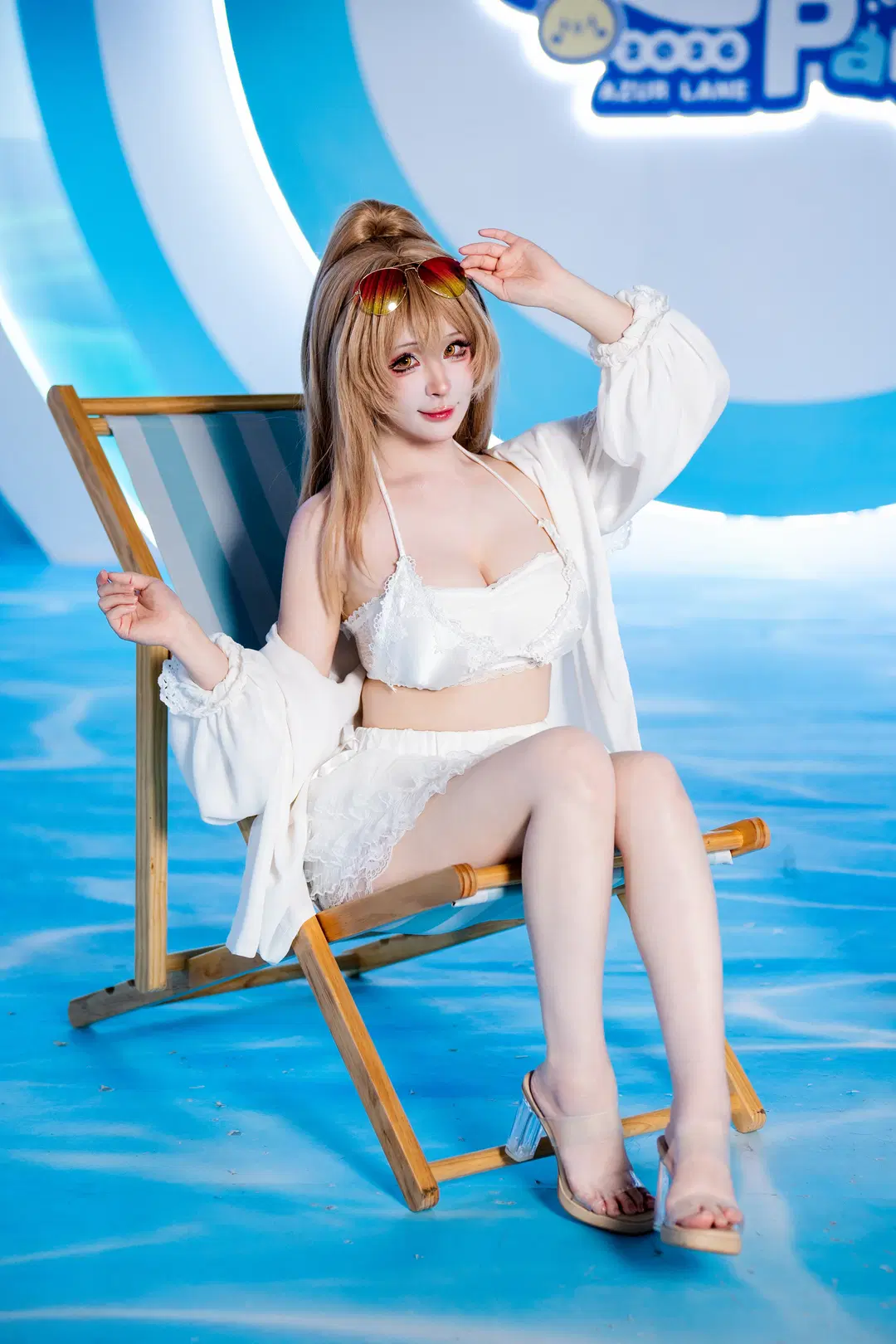 【獅cos】碧藍航線盛夏清涼節，慵懶御姐的清涼度假 - 随风旋律 - 第2張