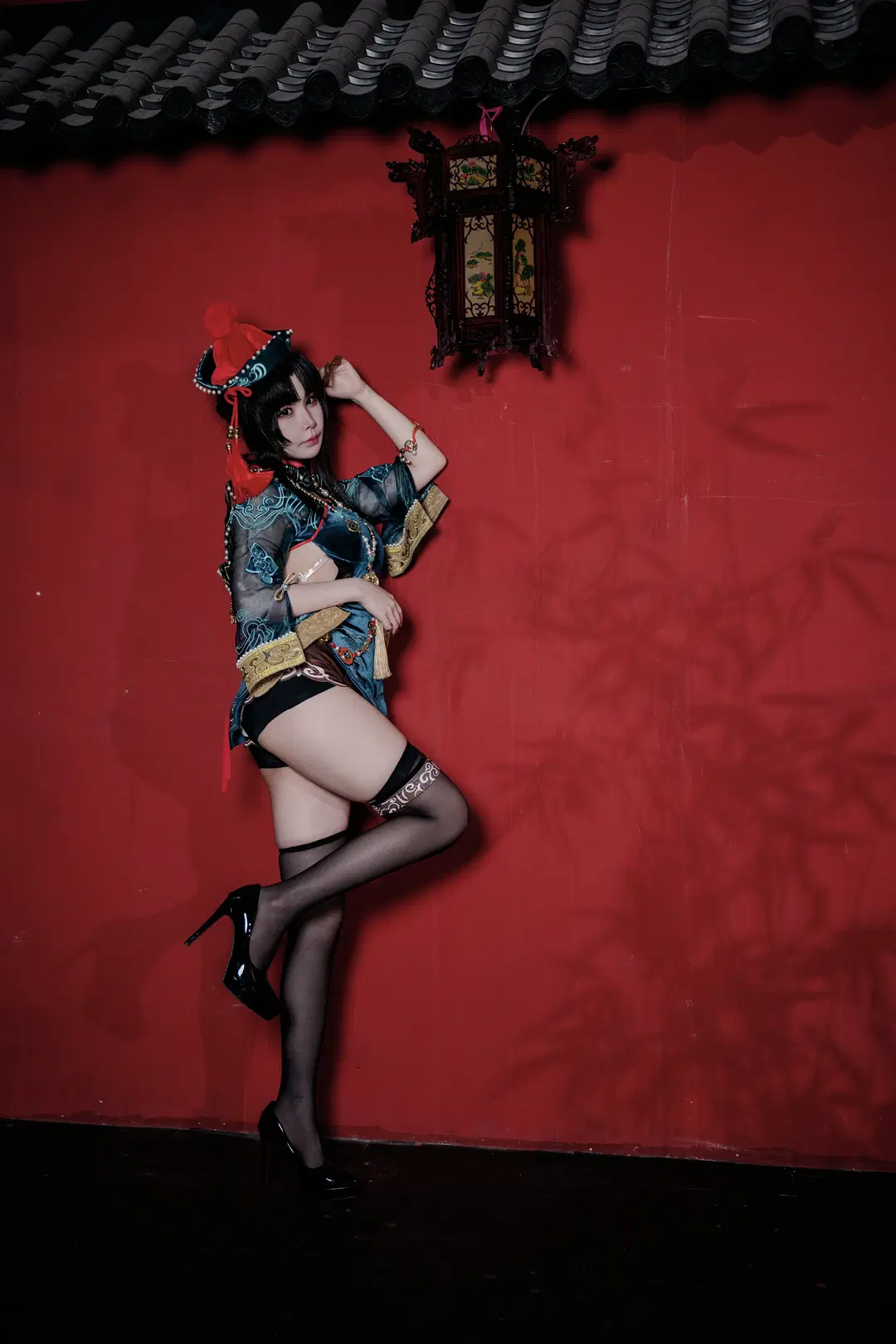 【玉玲珑cos】中元节扮成永劫无间的僵尸少女 - 随风旋律 - 第4张