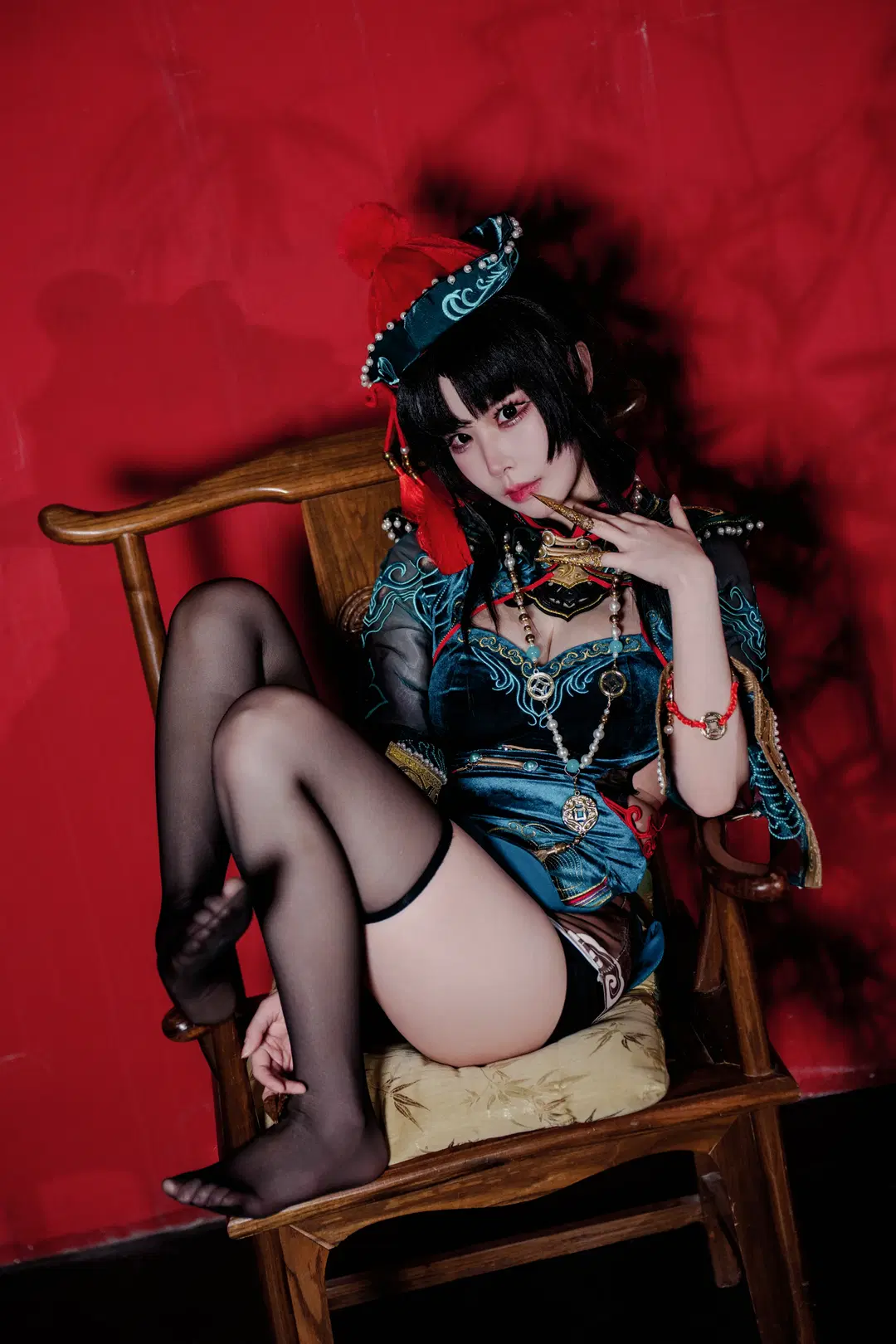 【玉玲珑cos】中元节扮成永劫无间的僵尸少女 - 随风旋律 - 第6张