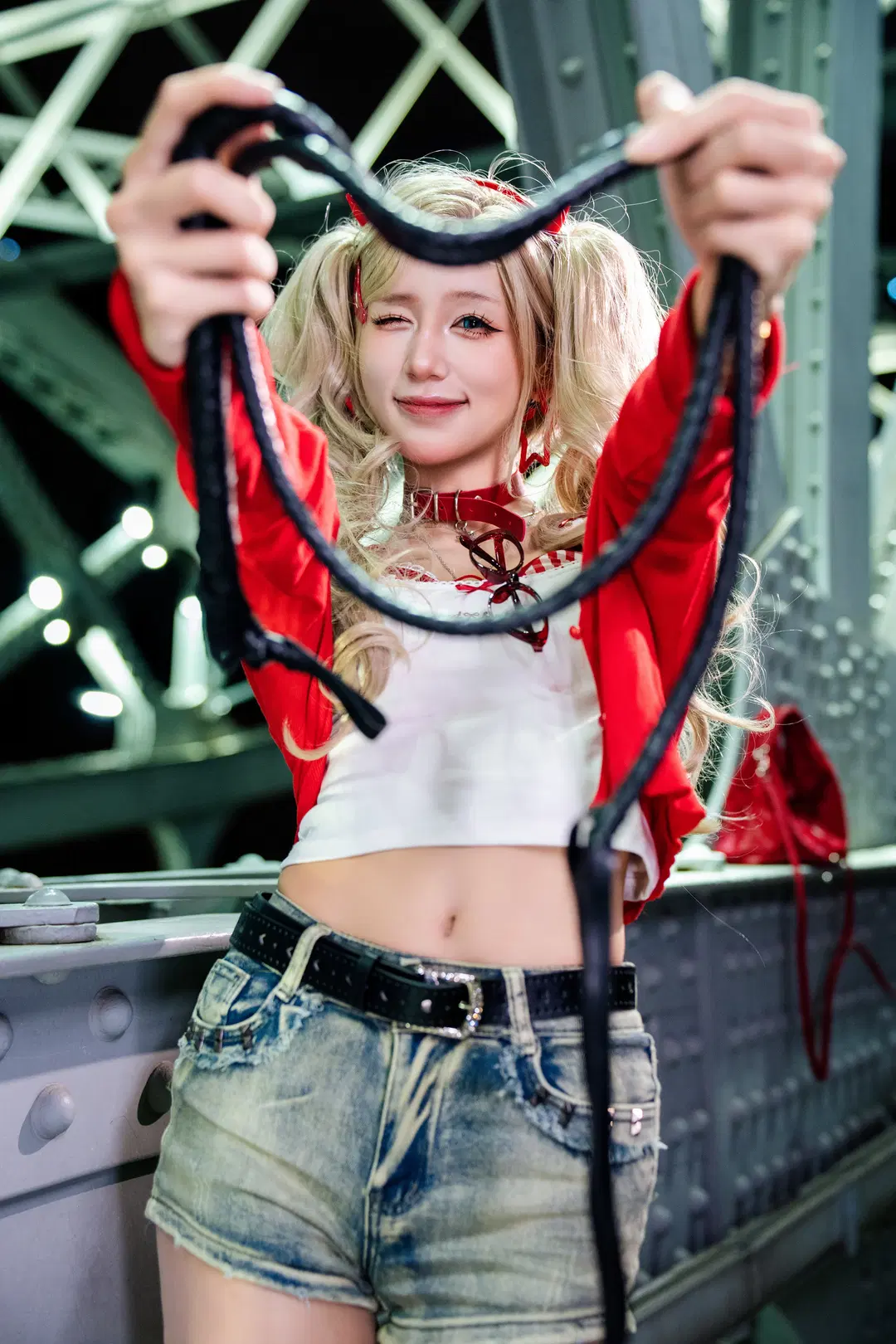 【高巻杏コスプレ】『ペルソナ5』高巻杏の独自設定、スイート＆マチュアなギャルの夜景撮影記録 - 随风旋律 - 3枚目