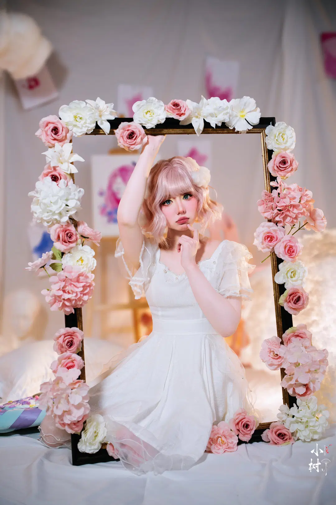 无限暖暖糖果天使风格 梦幻魔法少女氛围感写真 - 小树 - 第6张