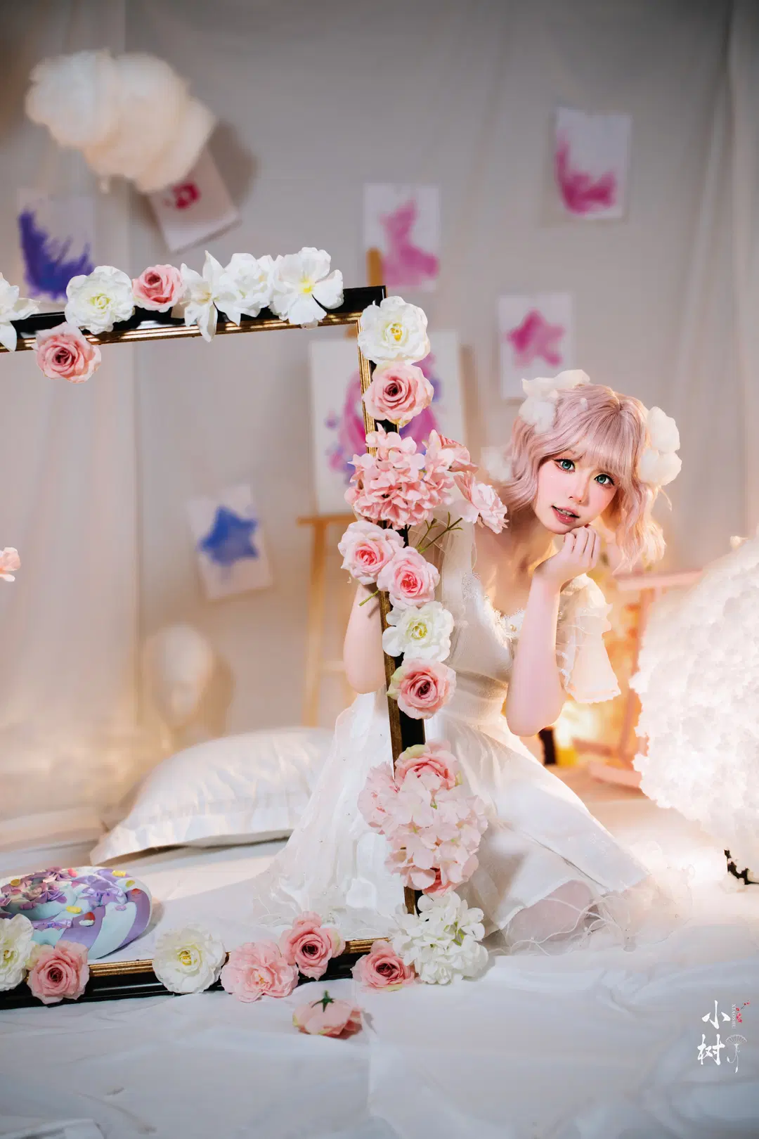 无限暖暖糖果天使风格 梦幻魔法少女氛围感写真 - 小树 - 第7张