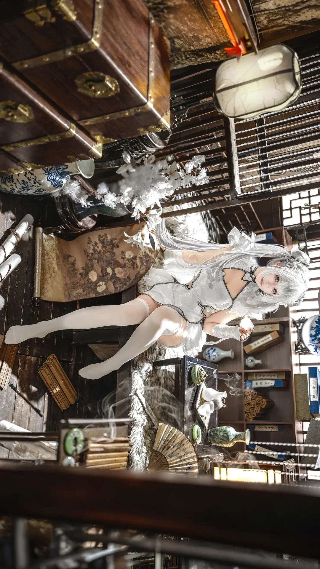 【殷紫萍cos】永劫无间玉髓冰心的拍摄记录与心得 - 拾一 - 第2张