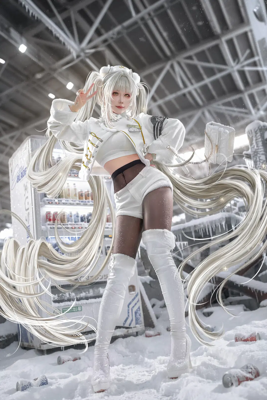 【布蘭兒cos】nikke勝利女神白兔的雪地日常 - 拾一 - 第2張