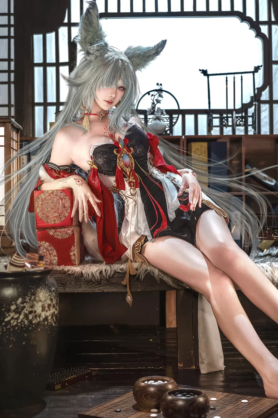 鸣潮, 弗洛洛cos, 古风cos, 鸣潮cos, 兽耳cos