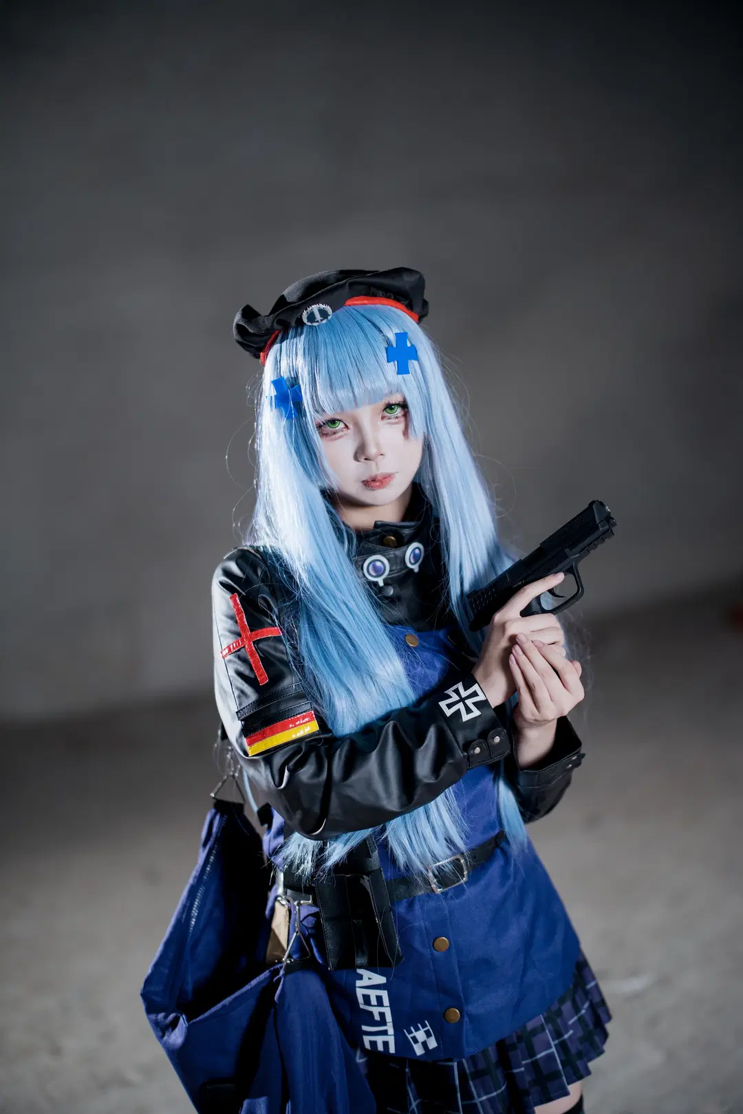 [HK416 cosplay] Girls' Frontline HK416: Tactical girl in the Ruins by 小小波罗崽 - Image 4