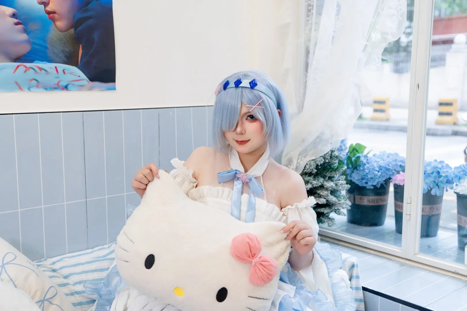 [Rem cosplay] Re:ZERO -Starting Life in Another World- Rem Dress Version Shoot Log by 小小波罗崽 - Image 3