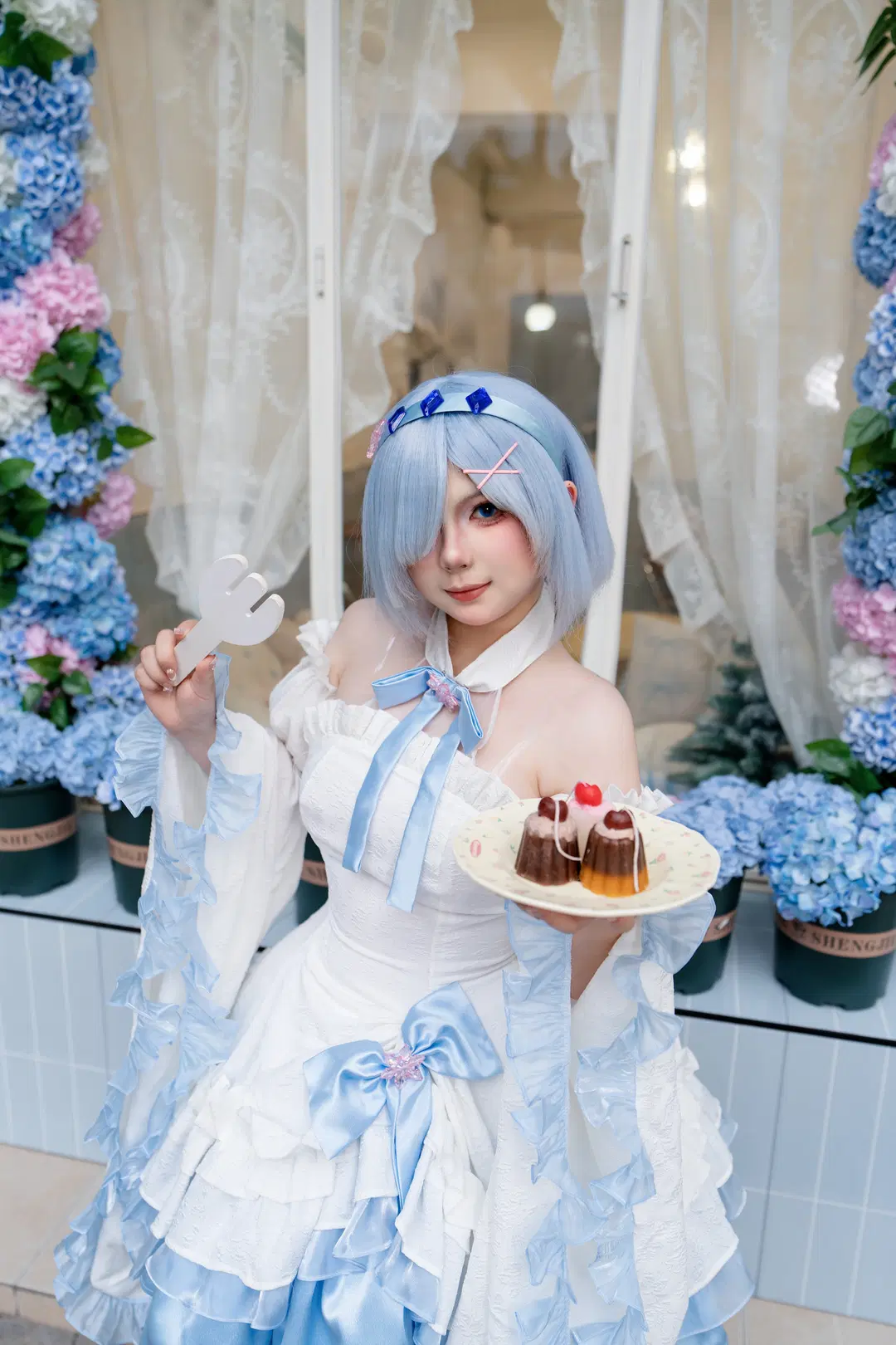[Rem cosplay] Re:ZERO -Starting Life in Another World- Rem Dress Version Shoot Log by 小小波罗崽 - Image 5