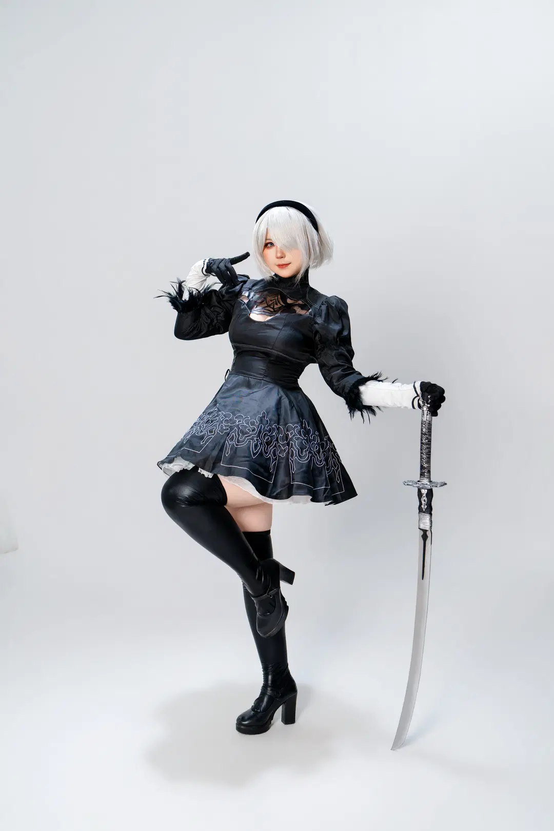 【2Bコスプレ】ニーア オートマタ：すべてのものは破壊されるためにデザインされている - 小小波罗崽 - 10枚目