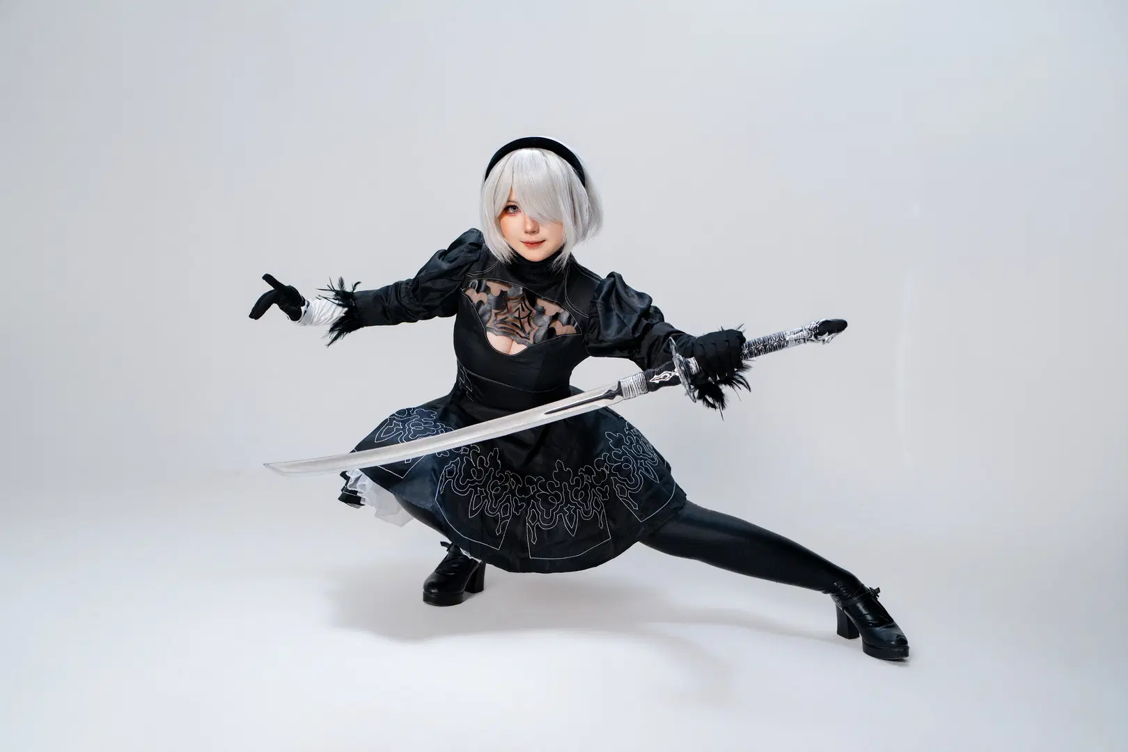 【2Bコスプレ】ニーア オートマタ：すべてのものは破壊されるためにデザインされている - 小小波罗崽 - 3枚目