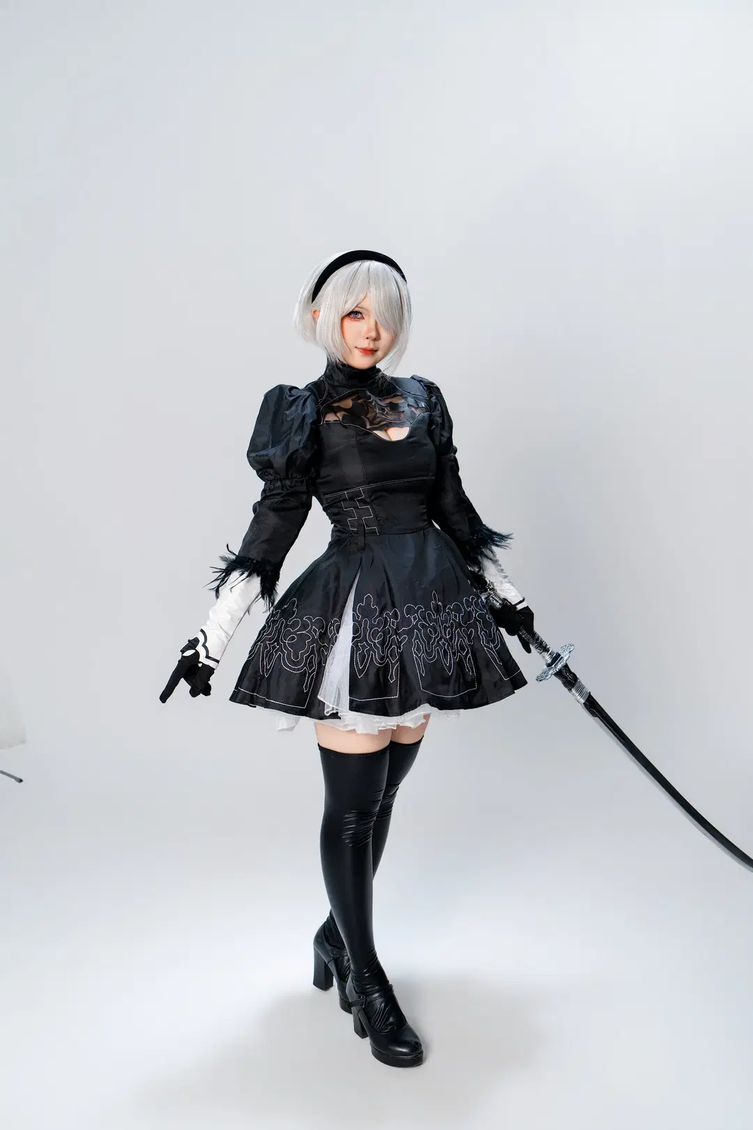 【2Bコスプレ】ニーア オートマタ：すべてのものは破壊されるためにデザインされている - 小小波罗崽 - 4枚目