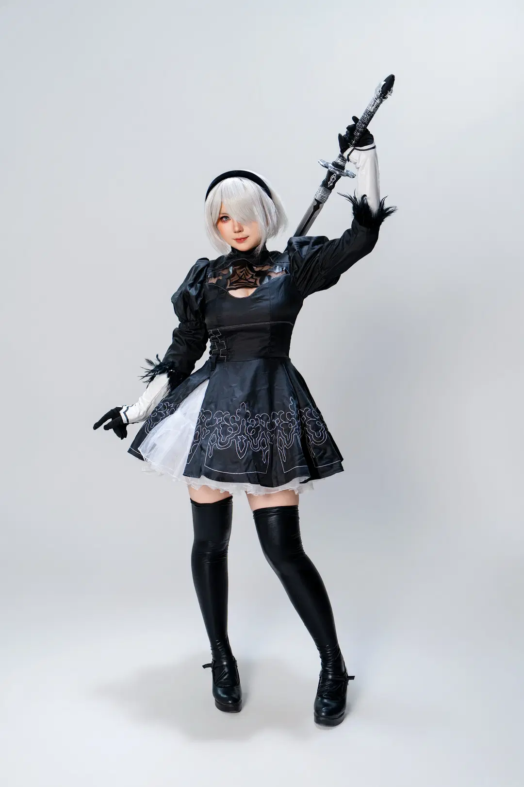 【2Bコスプレ】ニーア オートマタ：すべてのものは破壊されるためにデザインされている - 小小波罗崽 - 5枚目