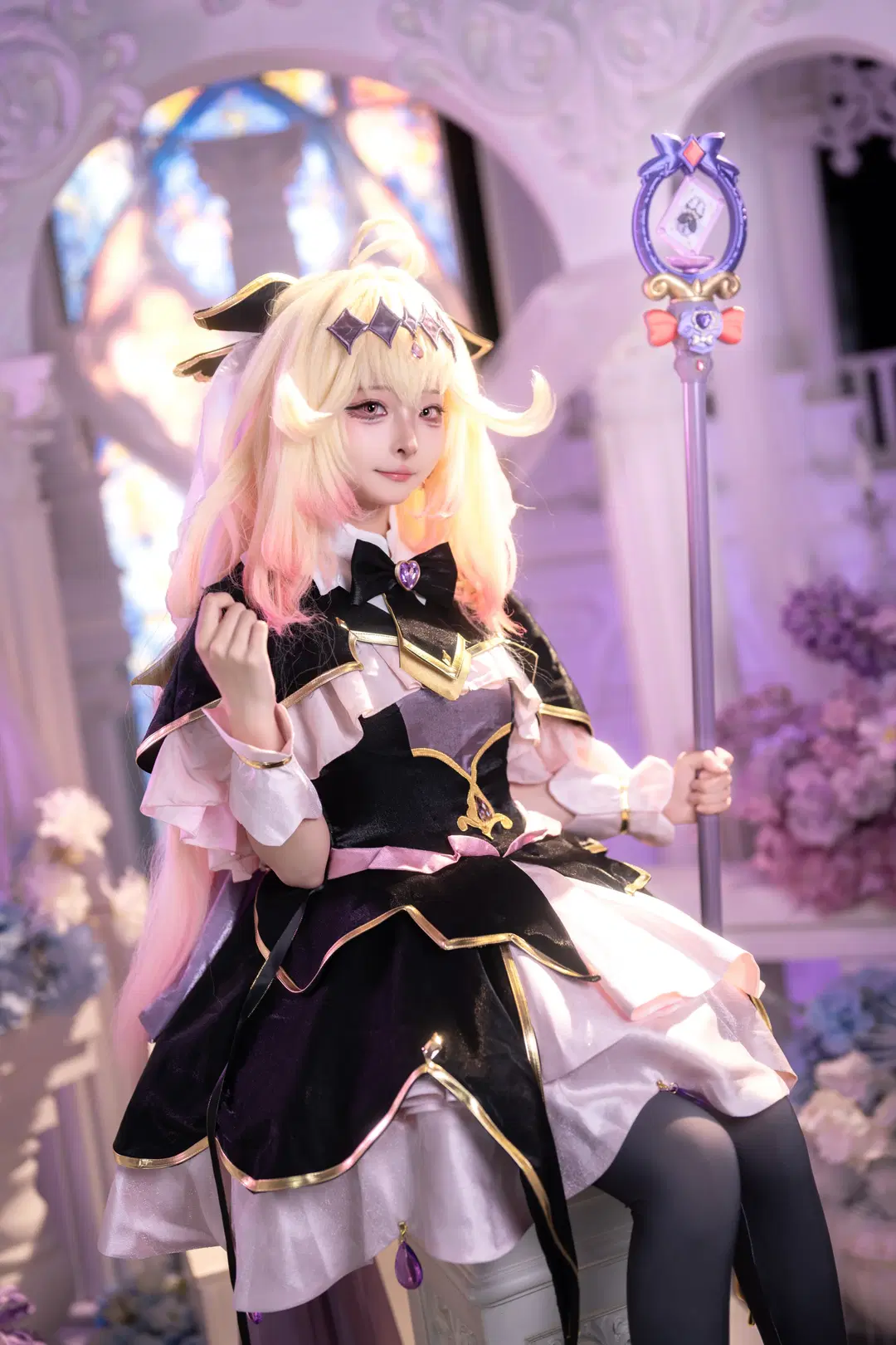 【森亚露露卡cos】光之美少女梦幻洋装拍摄记 - 远野咲夜2_0 - 第4张