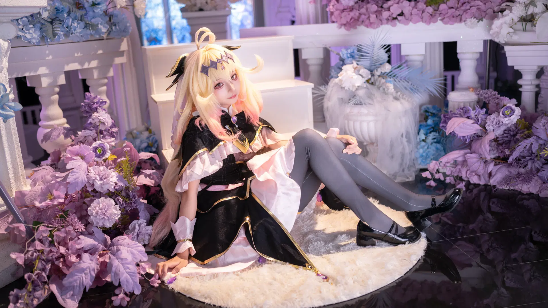 二次元摄影, 森亚露露卡cos, 光之美少女, 上海约拍, 丝袜cos