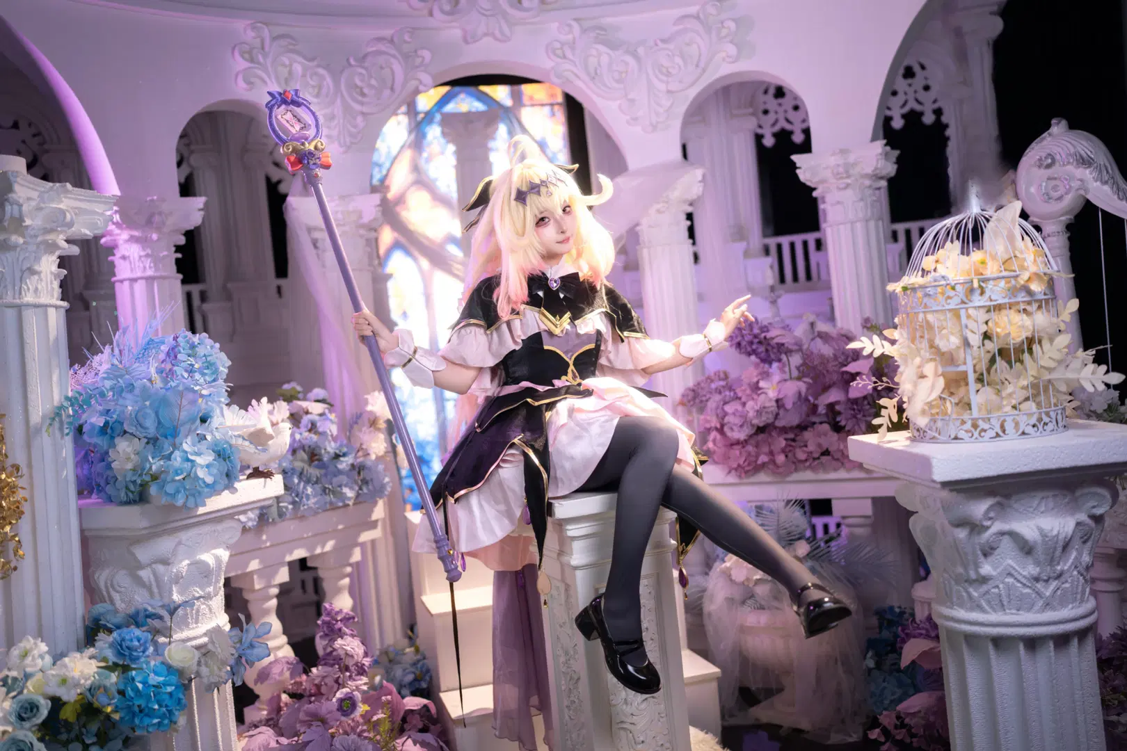 【森亚露露卡cos】光之美少女的古典奇幻场景拍摄 - 远野咲夜2_0 - 第3张