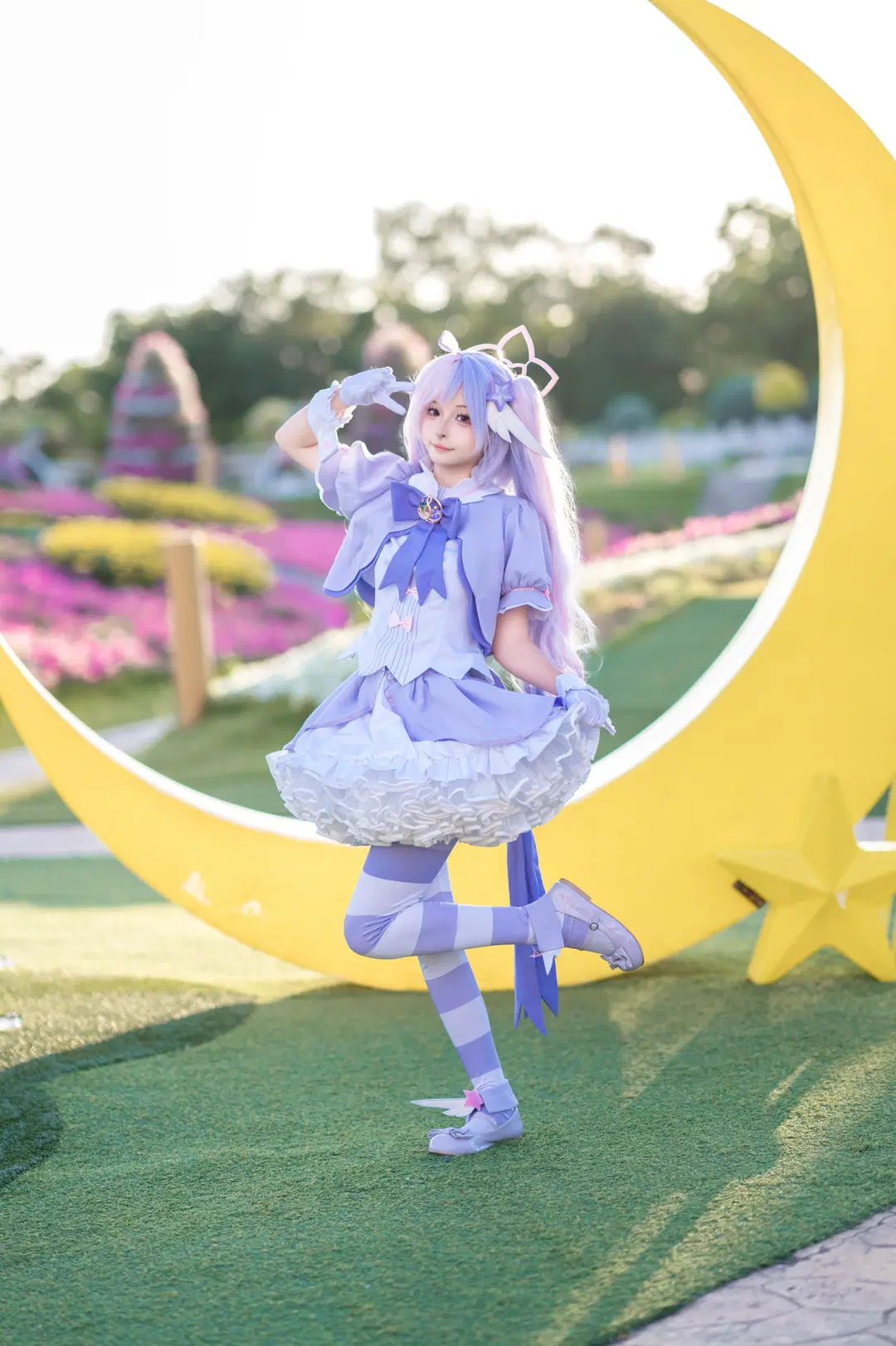 [Reisa Uzawa cosplay] Blue Archive Magical Girl Outdoor Chronicles by 远野咲夜2_0 - Image 2