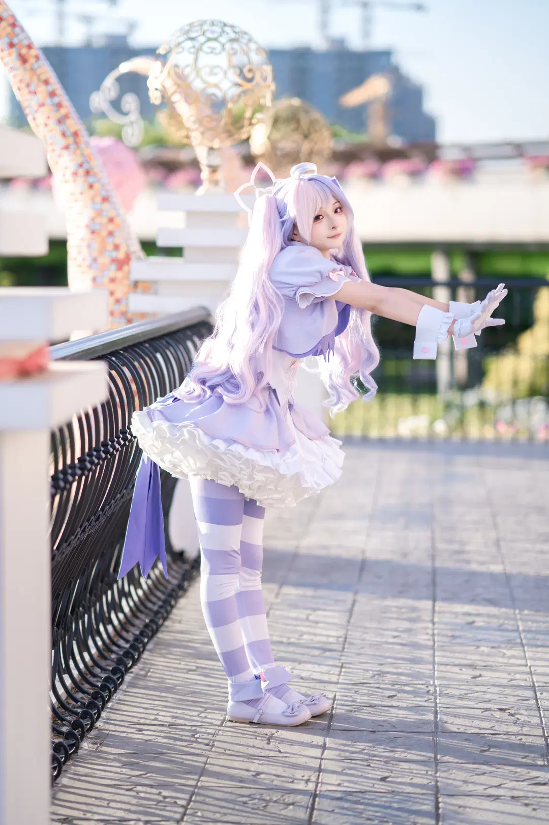 [Reisa Uzawa cosplay] Blue Archive Magical Girl Outdoor Chronicles by 远野咲夜2_0 - Image 4