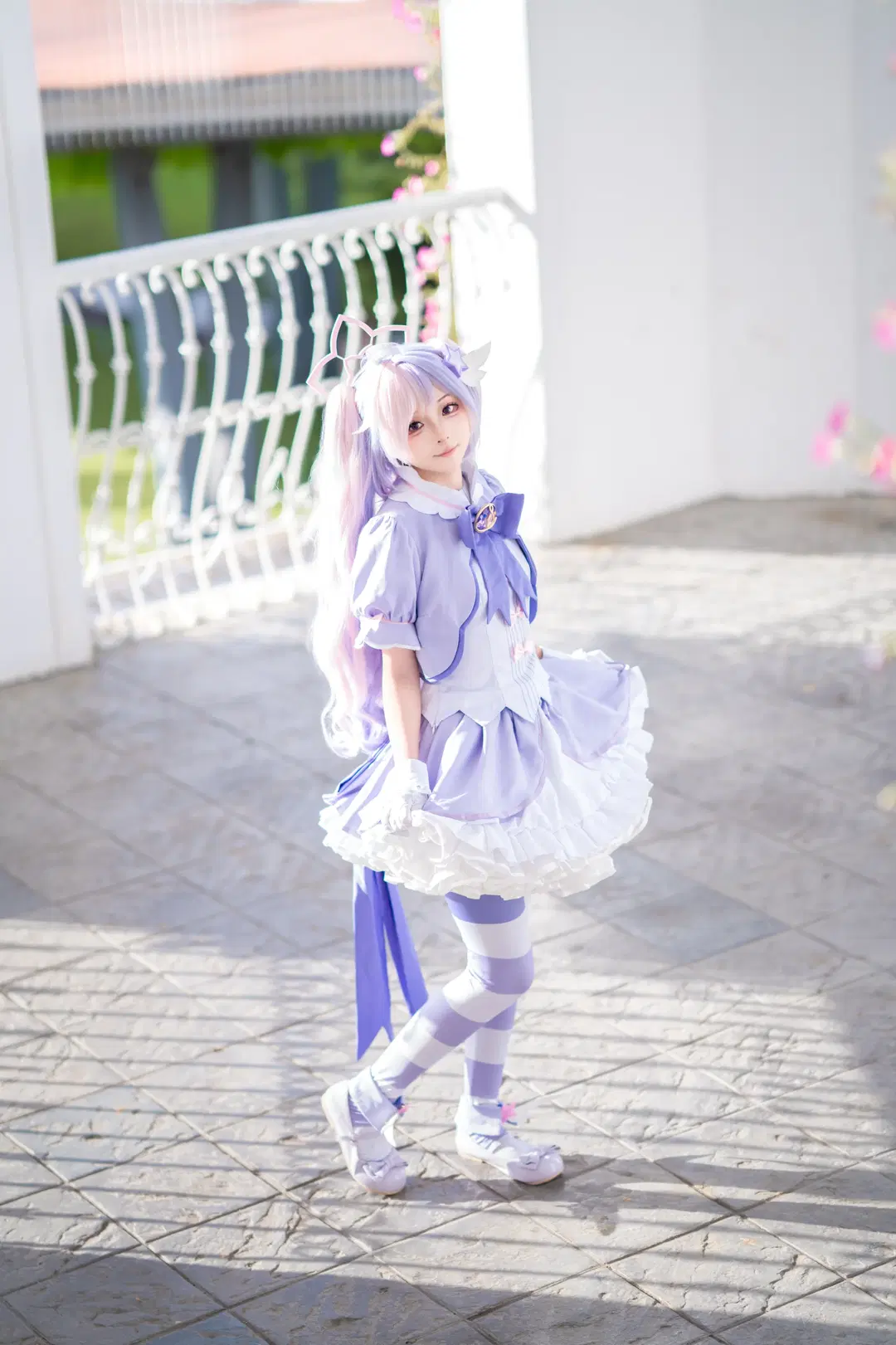 [Reisa Uzawa cosplay] Blue Archive Magical Girl Outdoor Chronicles by 远野咲夜2_0 - Image 5