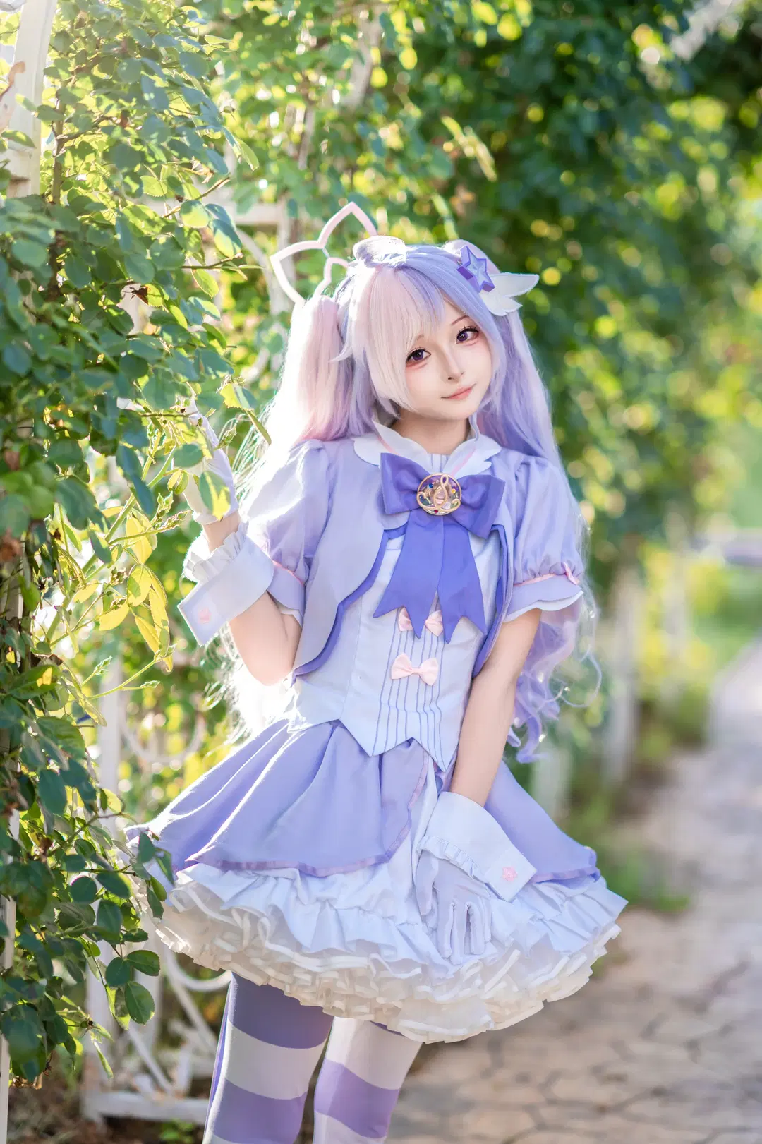 [Reisa Uzawa cosplay] Blue Archive Magical Girl Outdoor Chronicles by 远野咲夜2_0 - Image 6