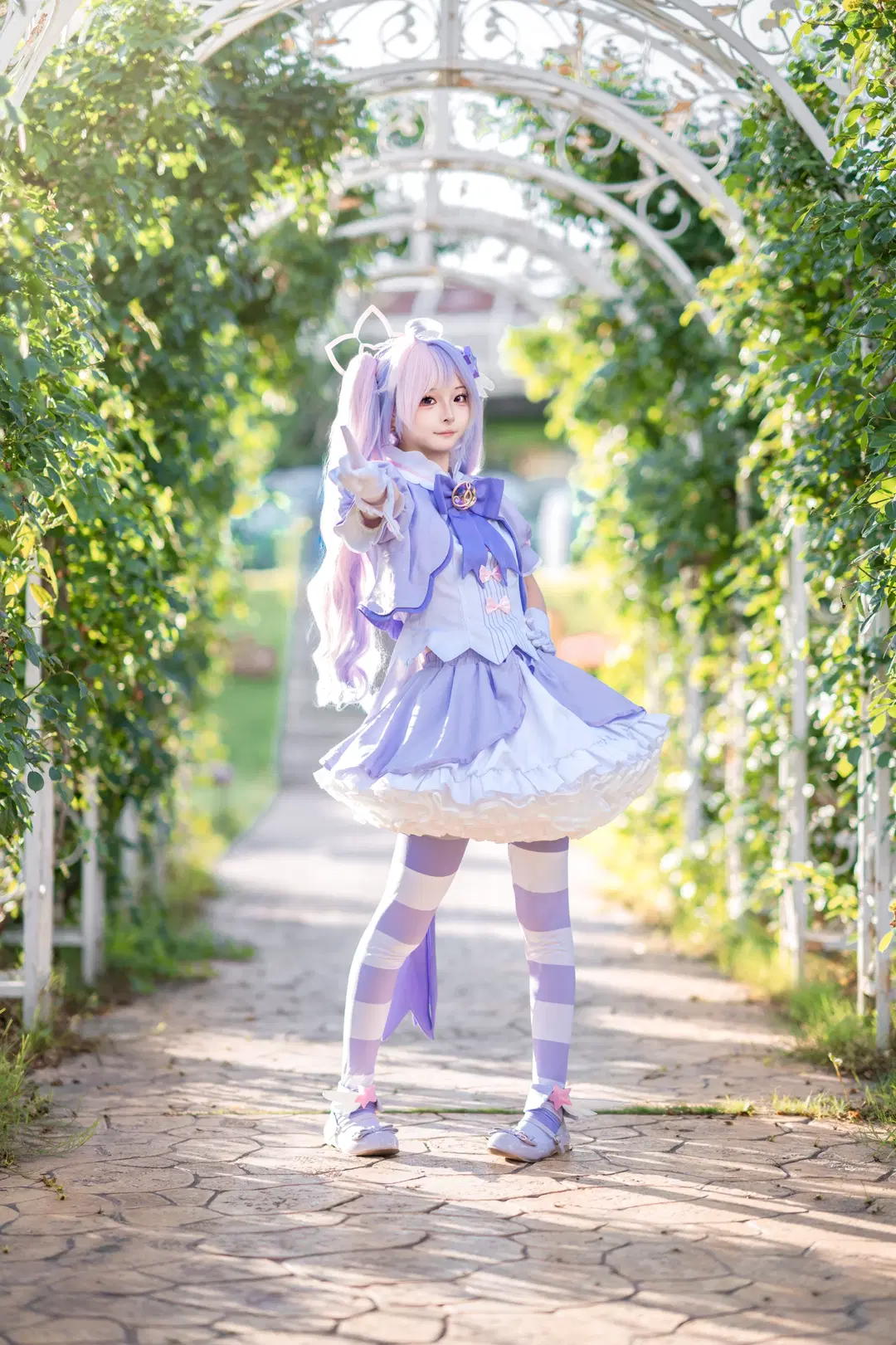 [Reisa Uzawa cosplay] Blue Archive Magical Girl Outdoor Chronicles by 远野咲夜2_0 - Image 7