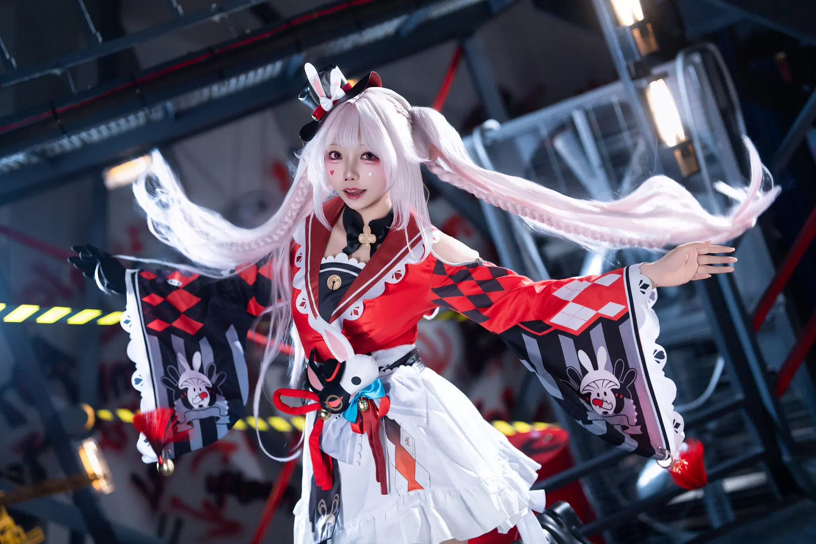 【火花cos】崩壞星穹鐵道里的紅白兔子，今天玩點不一樣的 - 远野咲夜2_0 - 第4張