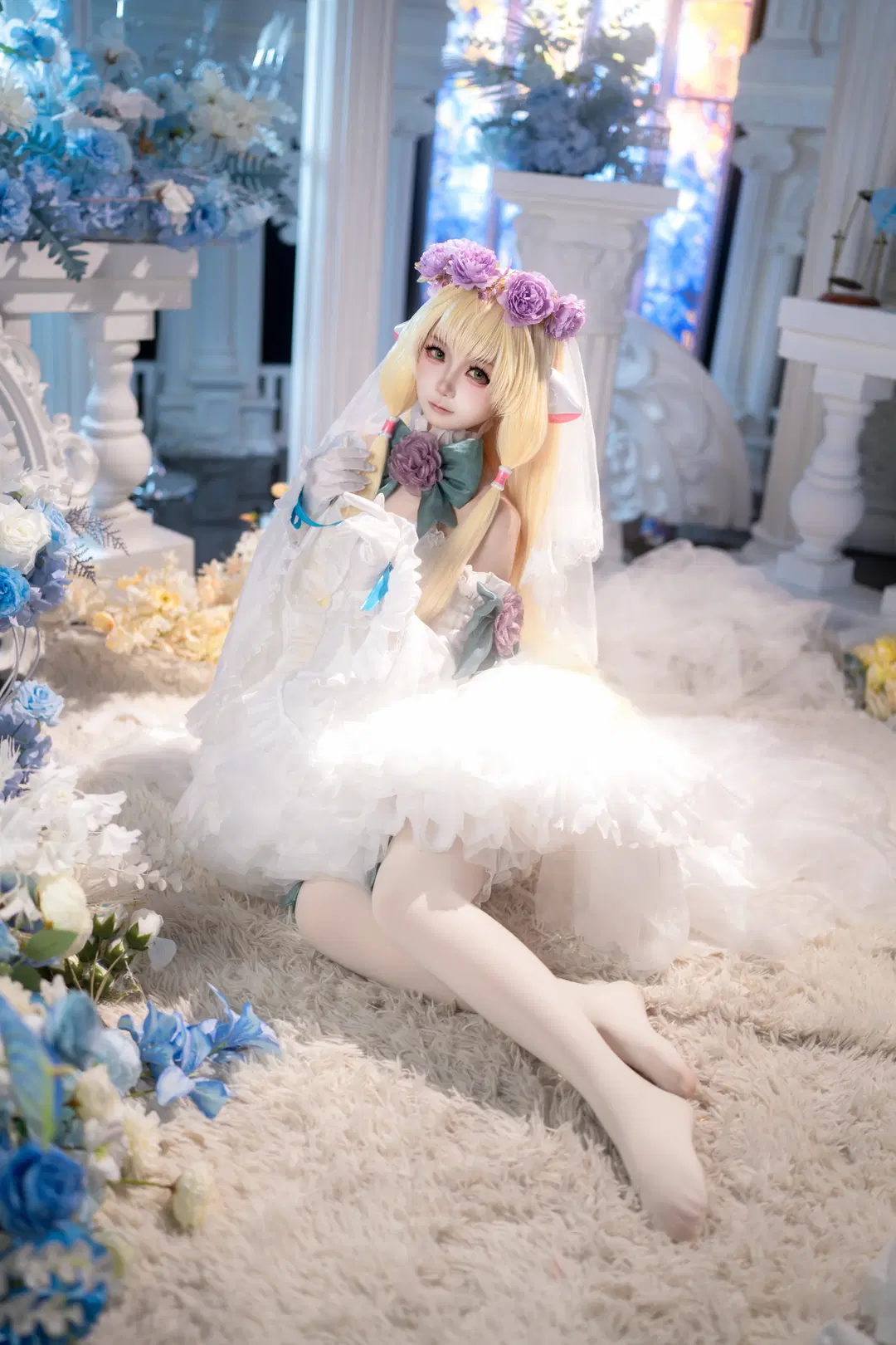【小叽cos】人型电脑天使心的纯白花嫁。 - 远野咲夜2_0 - 第2张
