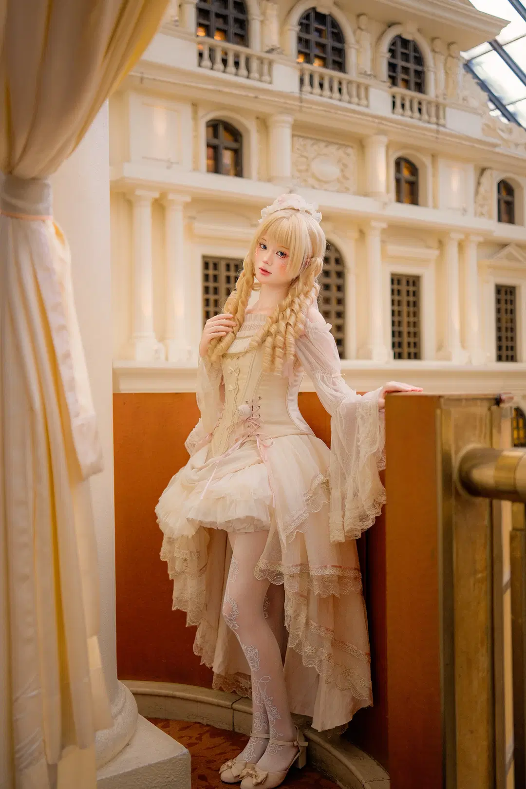 沈沢が魅せるロココ宮廷風ロリータ写真 - 蒜Suan - 2枚目